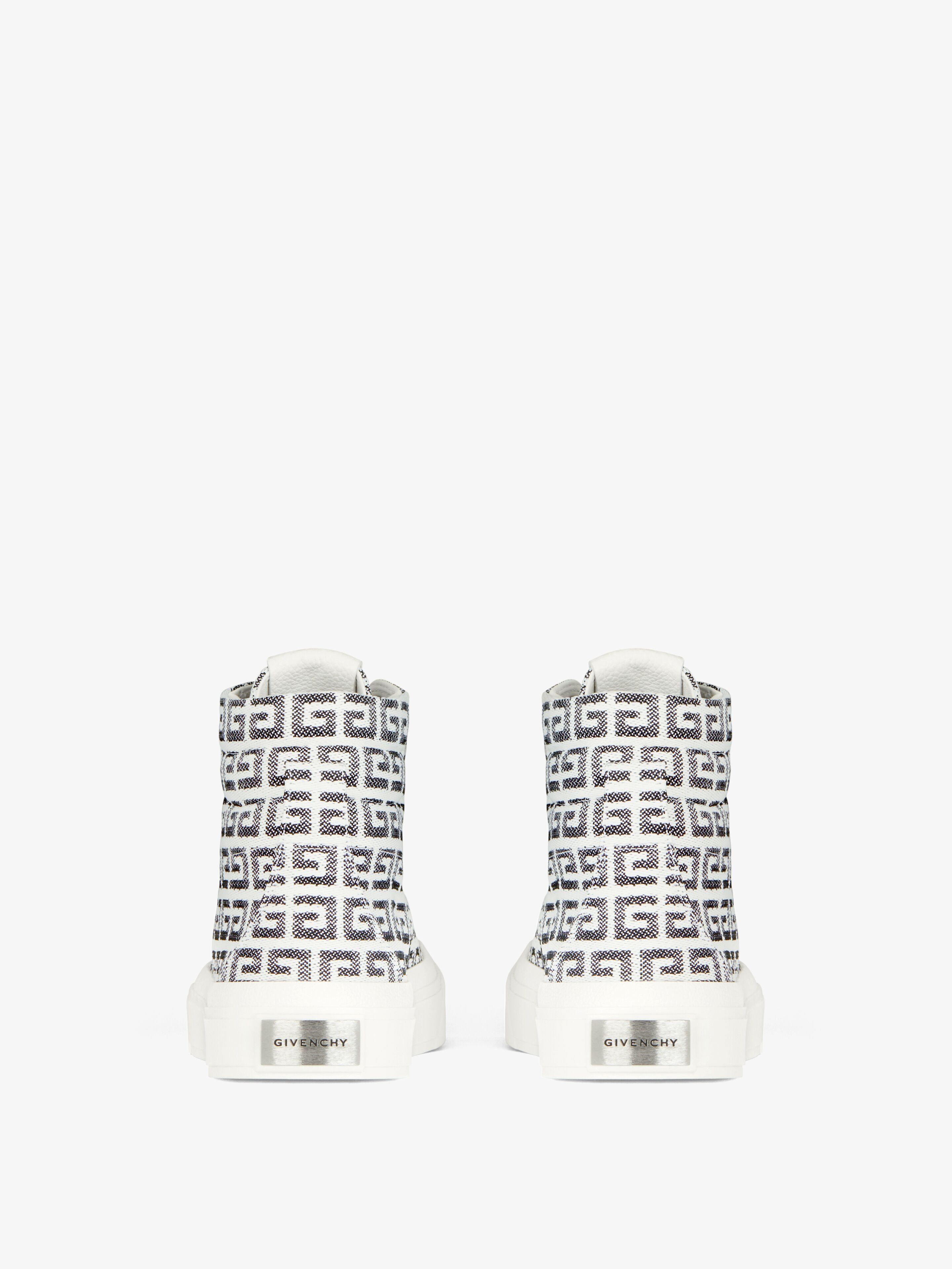Givenchy CITY High Top Sneakers in 4G Jacquard Size US 6 / EU 39 - 5 Thumbnail