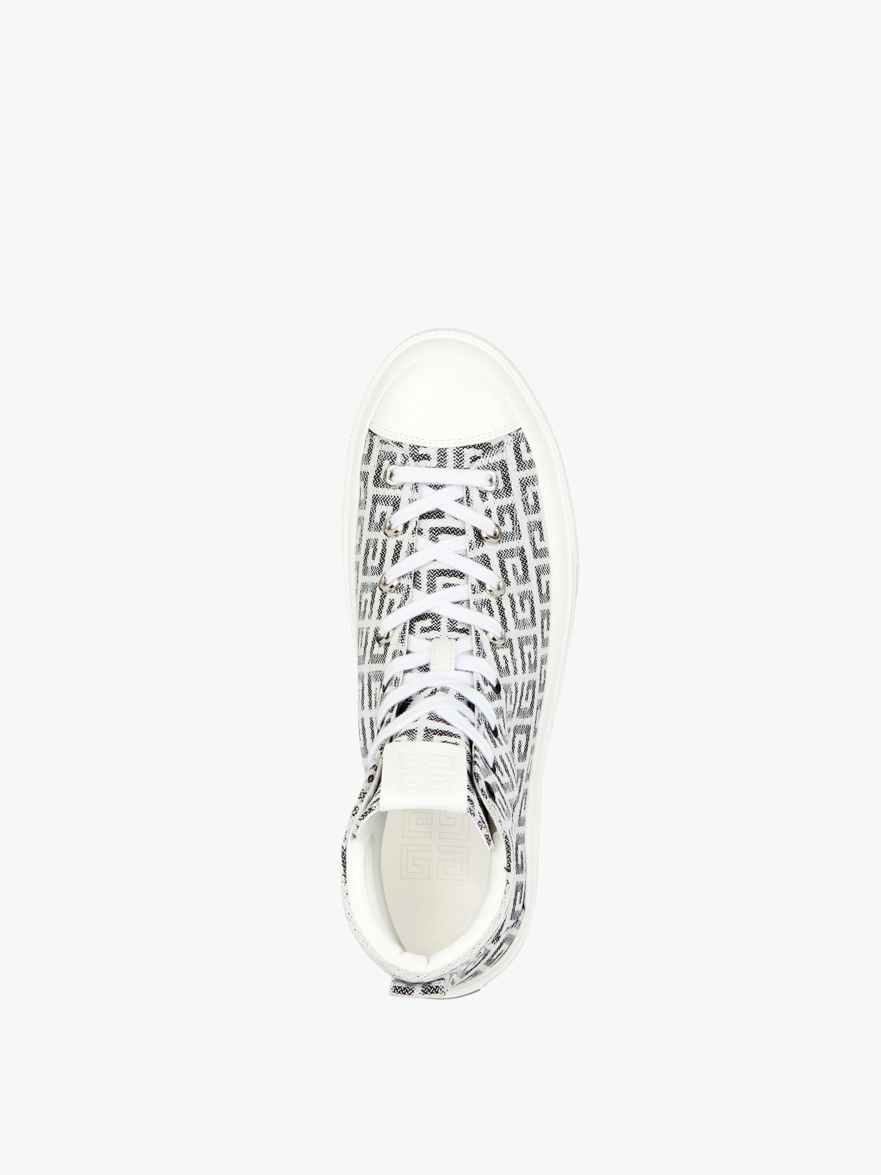 Givenchy CITY High Top Sneakers in 4G Jacquard Size US 10 / EU 43 - 4 Thumbnail
