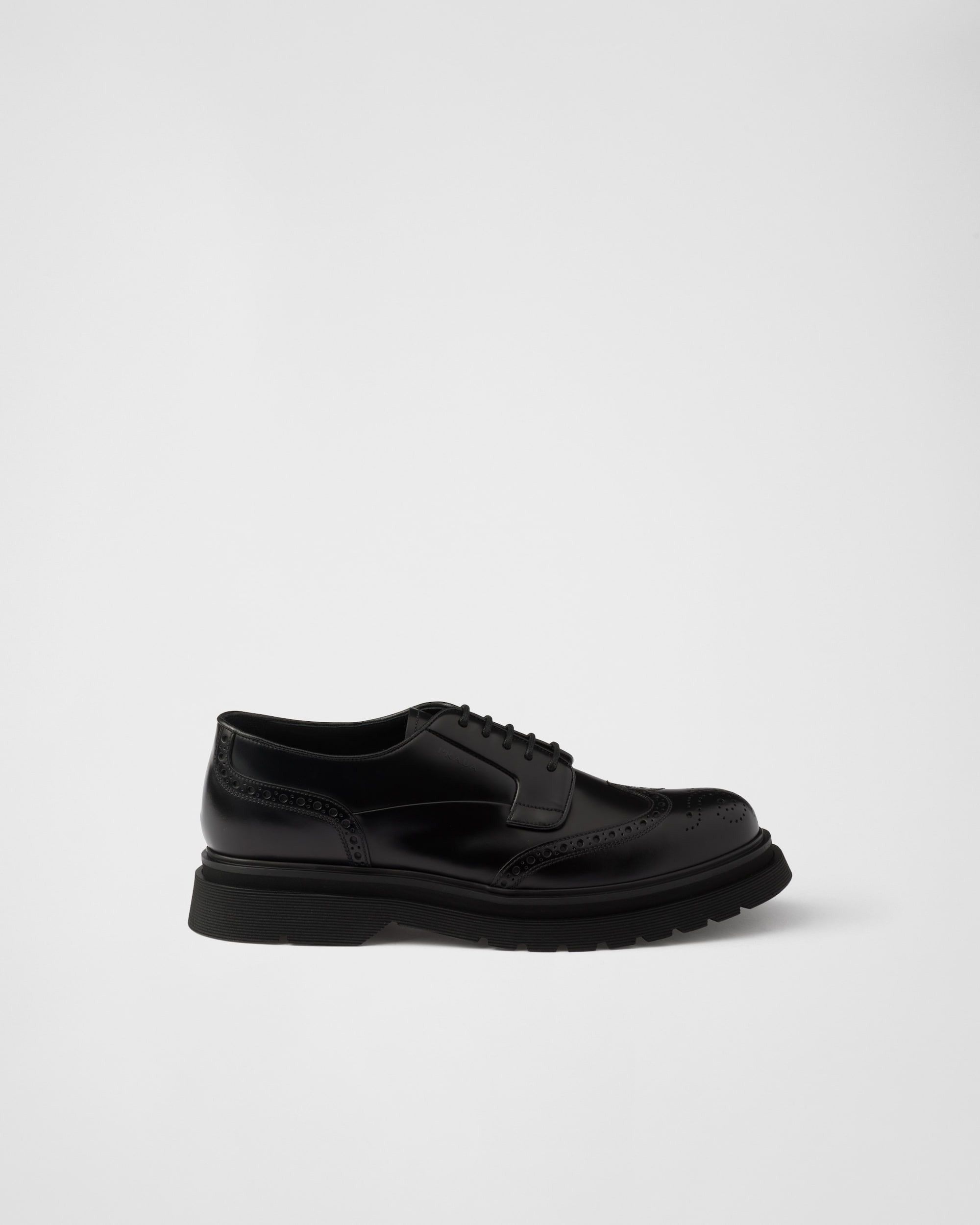 Prada Leather Derby Shoes Size US 7 / EU 40 - 2 Thumbnail