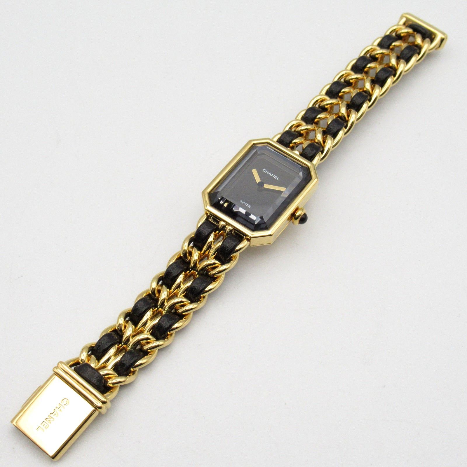 Chanel Chanel Premier S Women Watch Quartz Gp (Gold Plated) Leather Black Size ONE SIZE - 4 Thumbnail