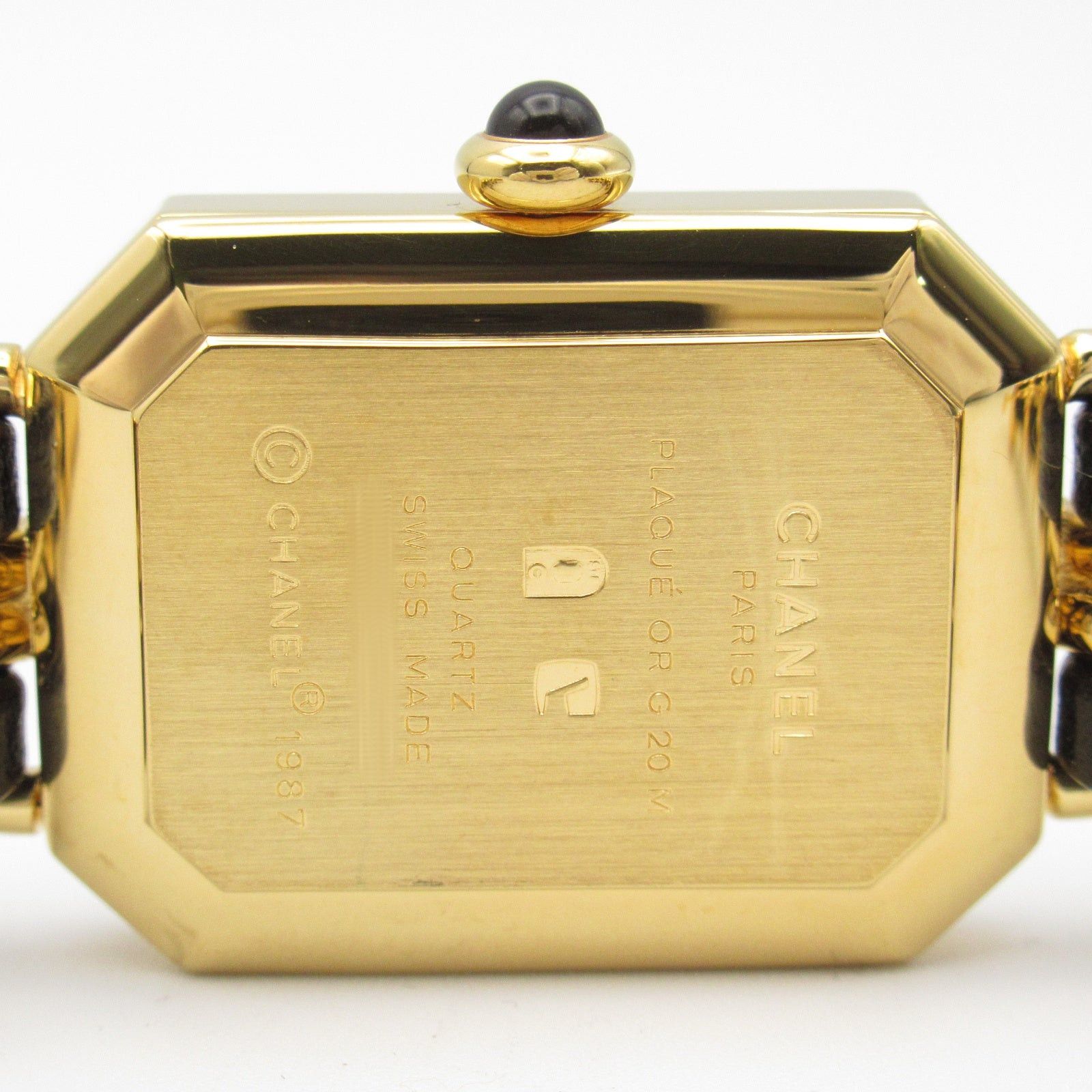 Chanel Chanel Premier S Women Watch Quartz Gp (Gold Plated) Leather Black Size ONE SIZE - 5 Thumbnail