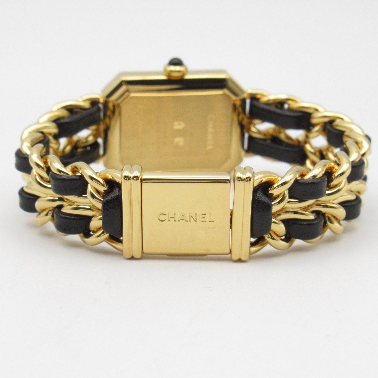 Chanel Chanel Premier S Women Watch Quartz Gp (Gold Plated) Leather Black Size ONE SIZE - 3 Thumbnail