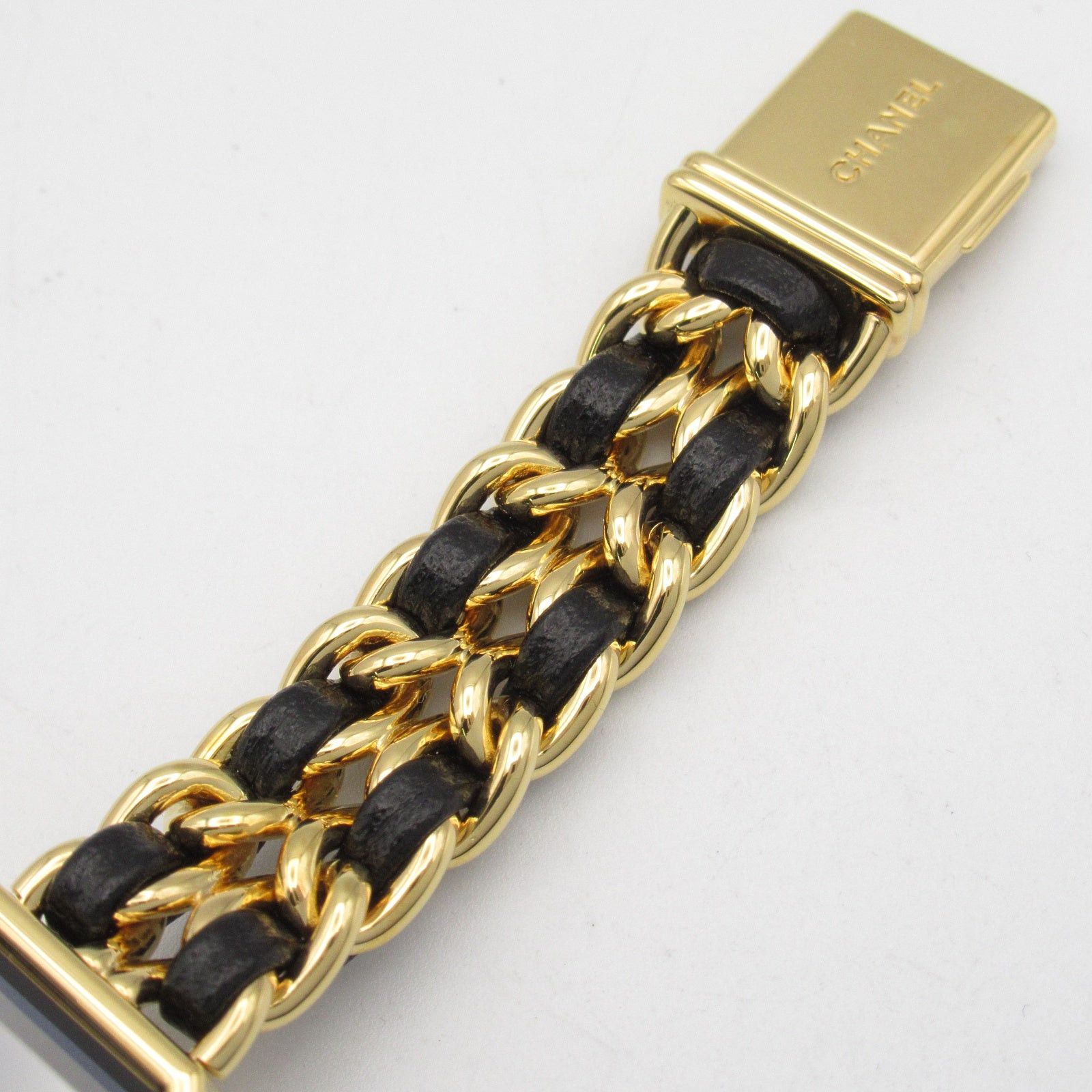 Chanel Chanel Premier S Women Watch Quartz Gp (Gold Plated) Leather Black Size ONE SIZE - 15 Thumbnail
