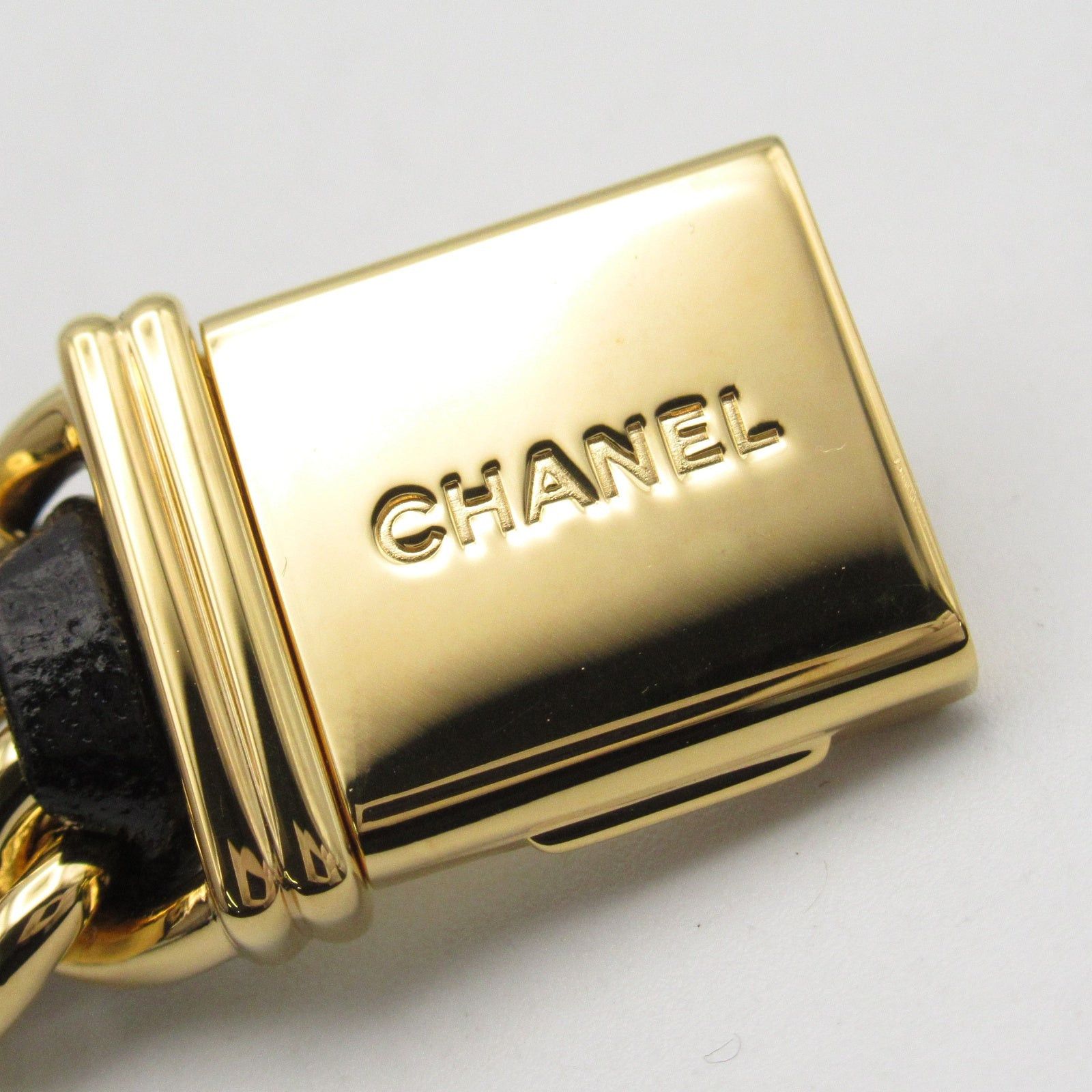 Chanel Chanel Premier S Women Watch Quartz Gp (Gold Plated) Leather Black Size ONE SIZE - 19 Thumbnail