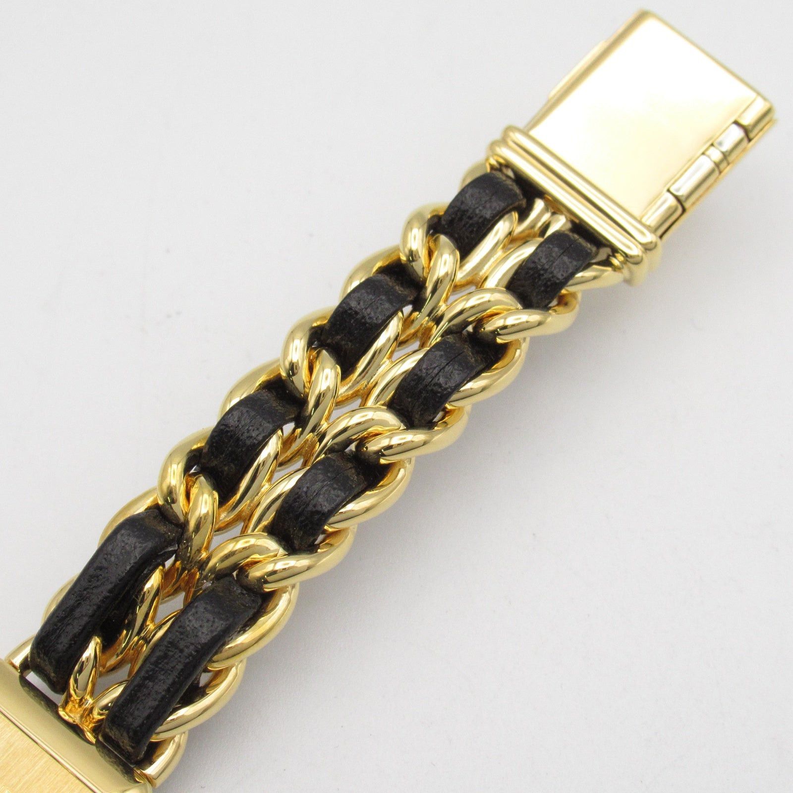 Chanel Chanel Premier S Women Watch Quartz Gp (Gold Plated) Leather Black Size ONE SIZE - 16 Thumbnail