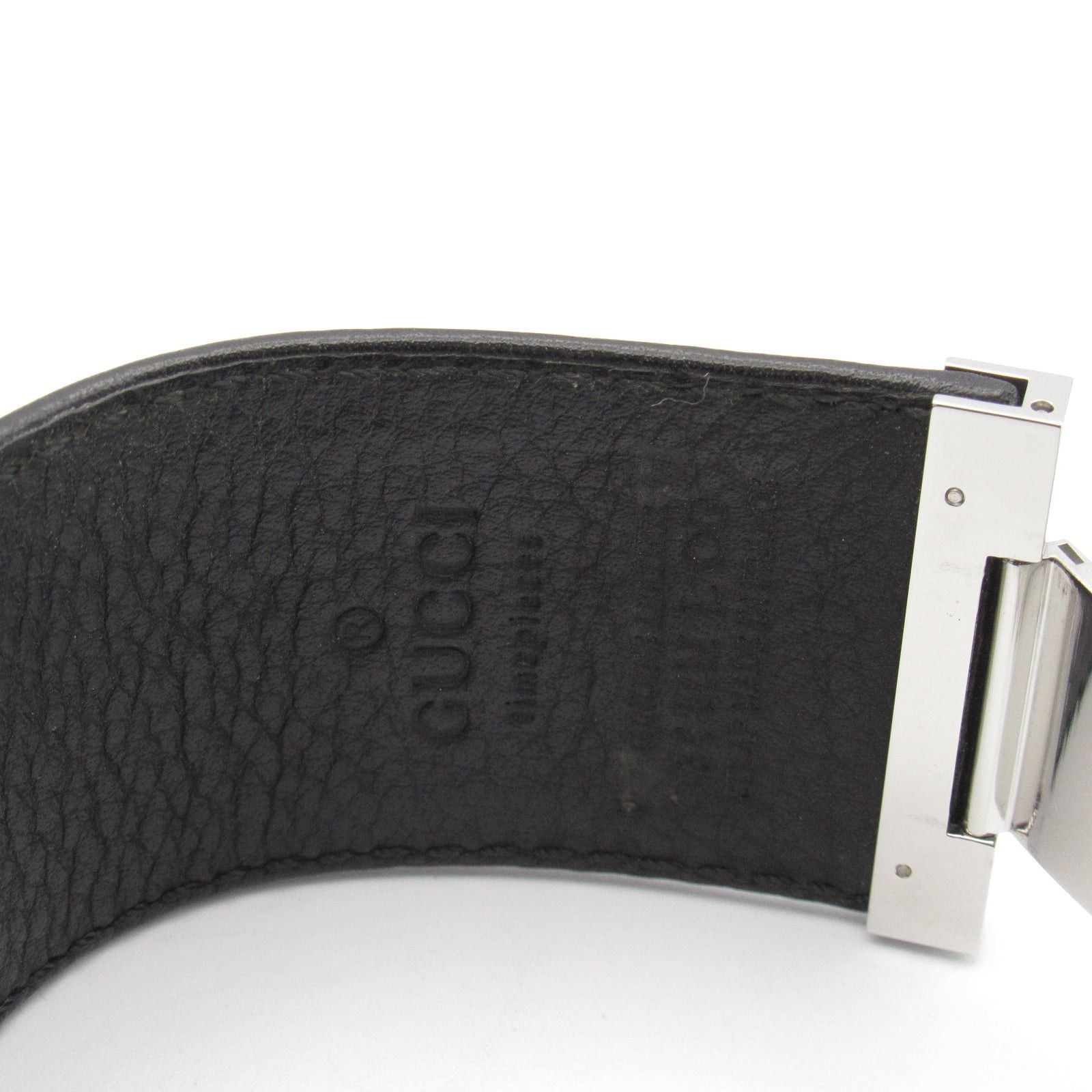 Gucci Gucci Bangle Watch Women Quartz Stainless Steel Leather Belt Black Size ONE SIZE - 17 Thumbnail