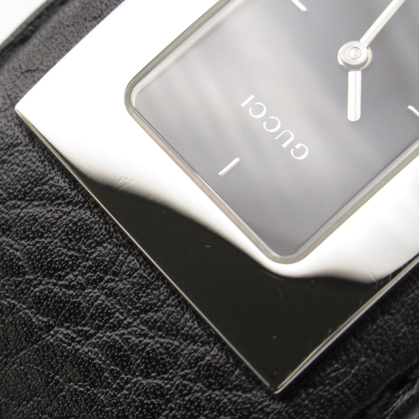 Gucci Gucci Bangle Watch Women Quartz Stainless Steel Leather Belt Black Size ONE SIZE - 13 Thumbnail