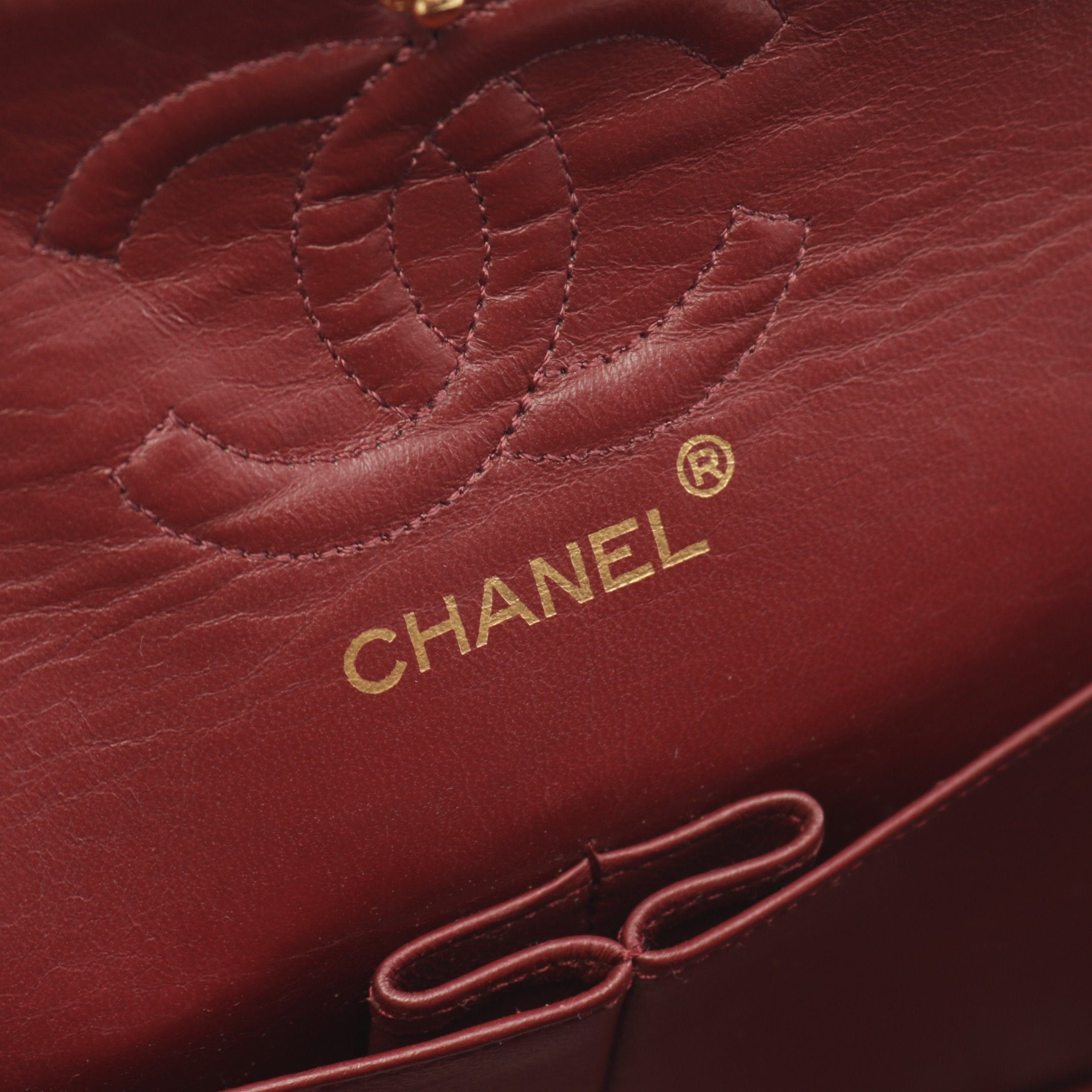 Chanel Chanel Matelasse Double Flap Chain Shoulder Bag Lambskin Black Gold Hardware Size ONE SIZE - 4 Thumbnail