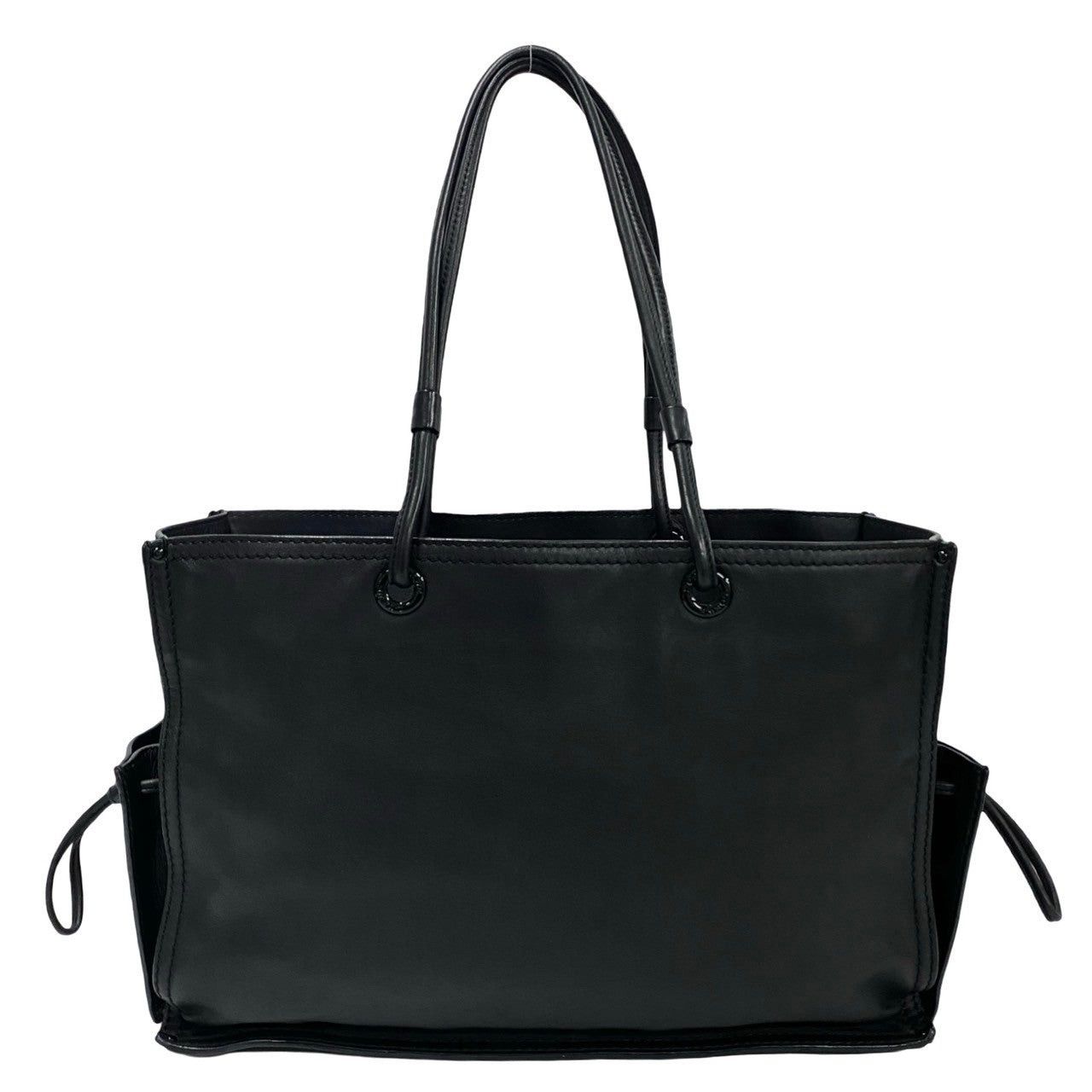 Loewe Loewe Tote Bag Black Leather Size ONE SIZE - 4 Thumbnail