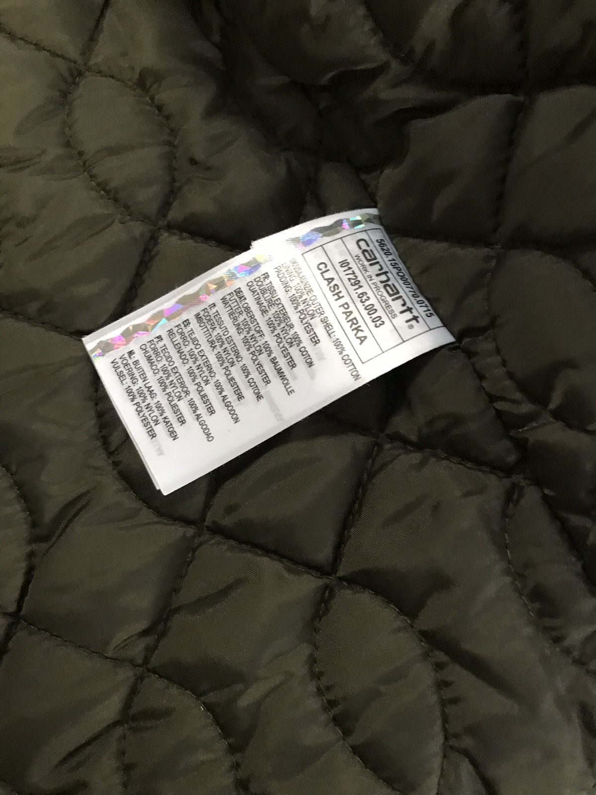 Carhartt Wip Clash Parka Size US M / EU 48-50 / 2 - 5 Thumbnail