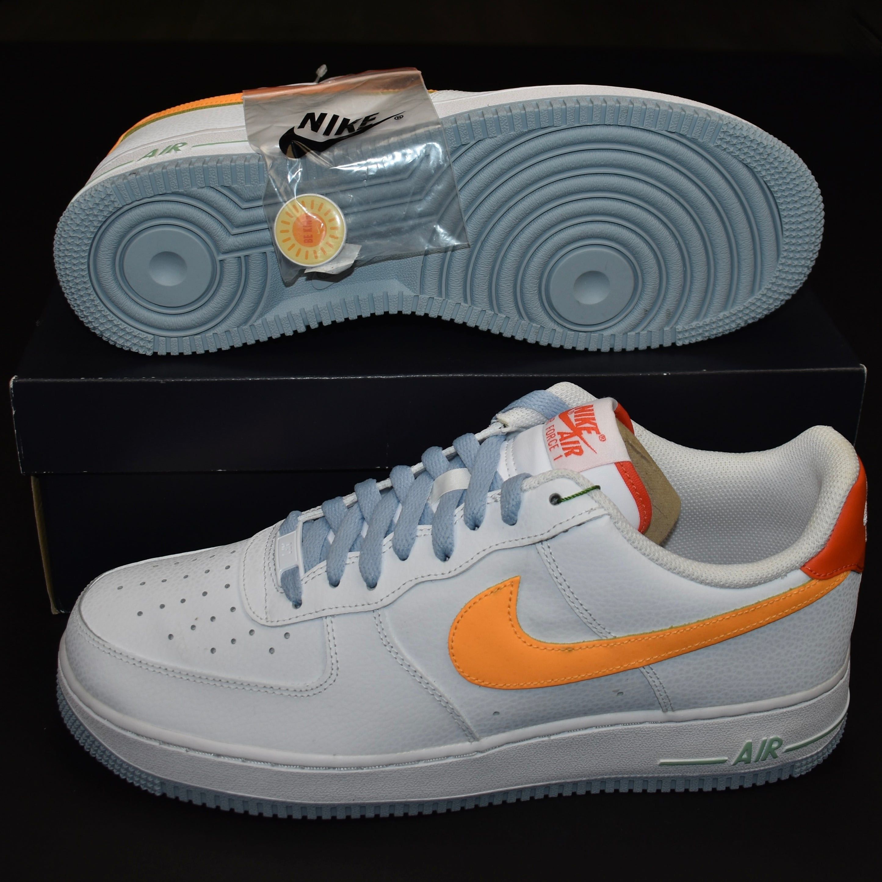Nike Nike Air Force 1 07 LV8 Kindness Day Sneakers 2020 Size US 11 / EU 44 - 2 Thumbnail