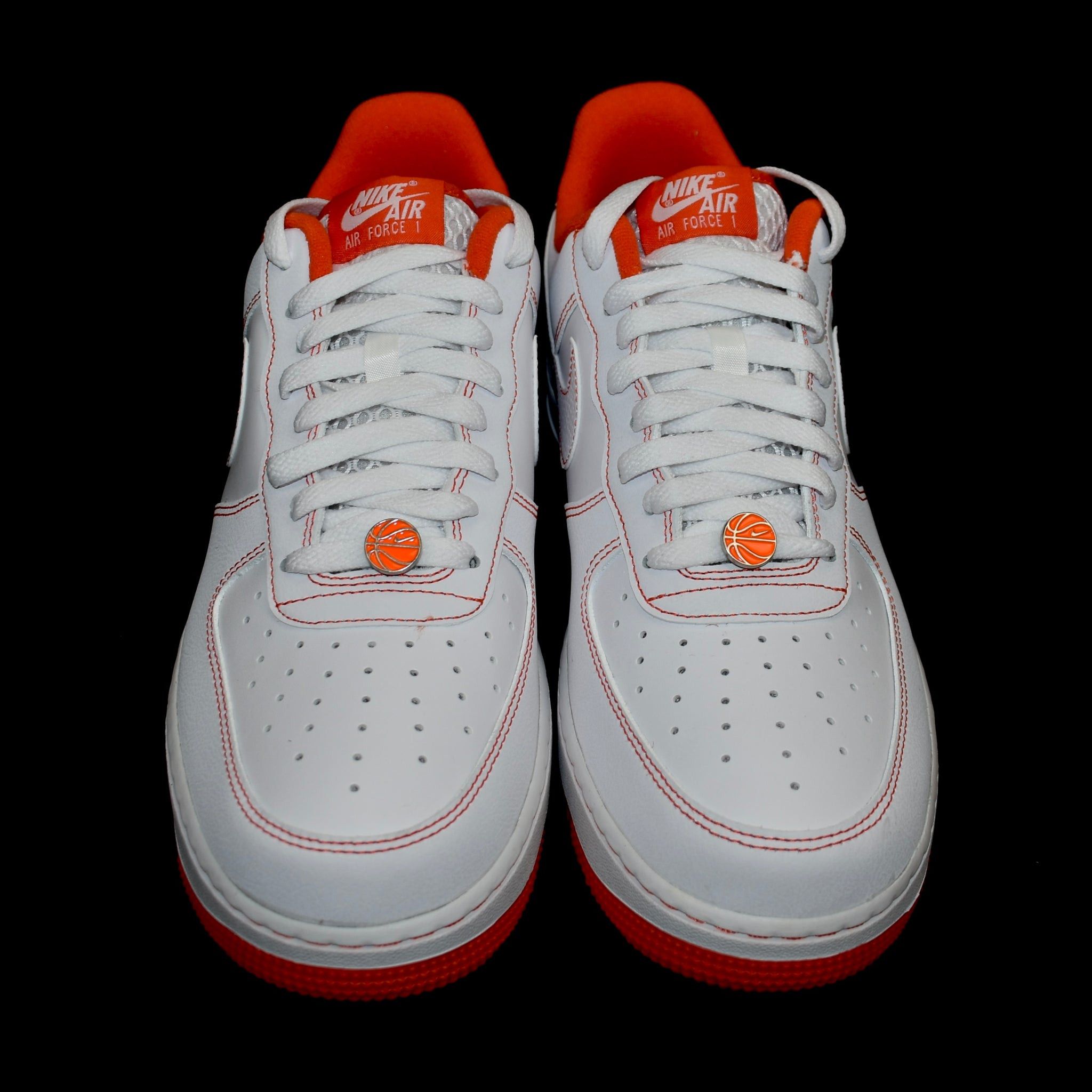 Nike Nike Air Force 1 LV8 EMB Rucker Park White Orange Kobe Size US 10 / EU 43 - 6 Thumbnail