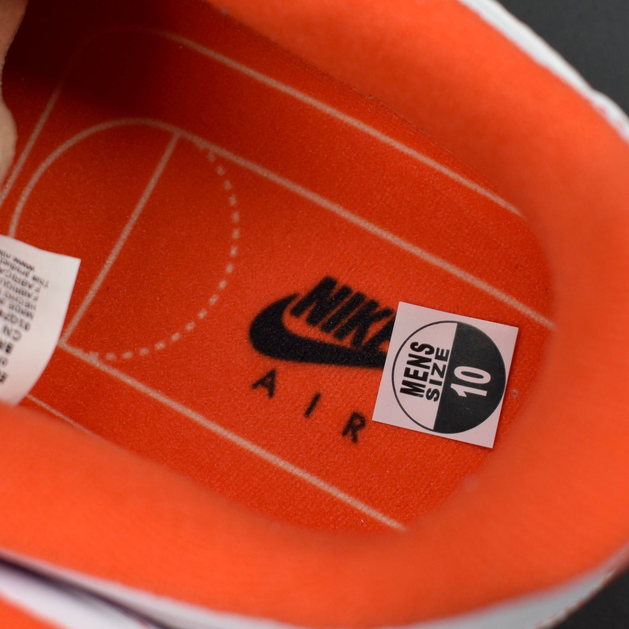 Nike Nike Air Force 1 LV8 EMB Rucker Park White Orange Kobe Size US 10 / EU 43 - 12 Thumbnail