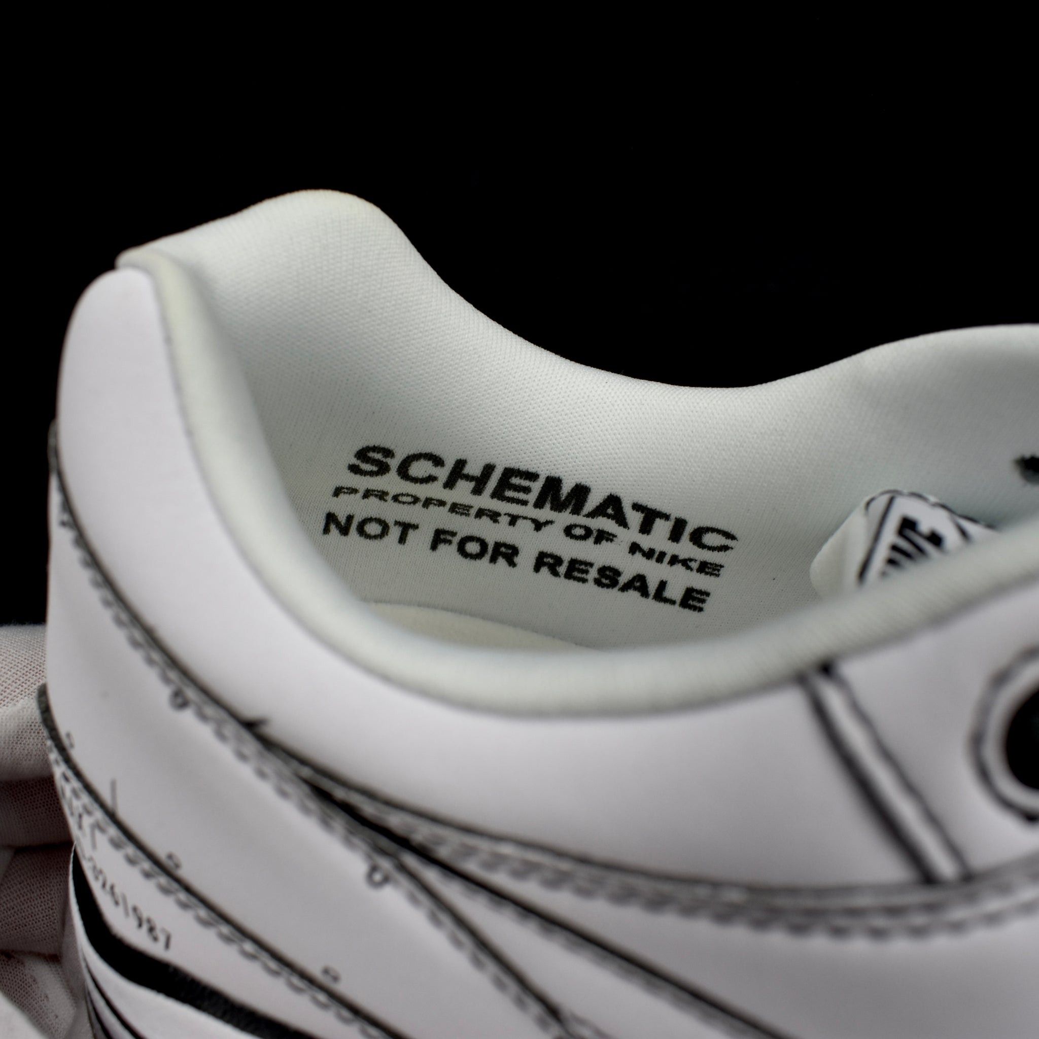 Nike Nike Air Max 1 Sketch to Shelf Tinker Schematic White Size US 10 / EU 43 - 10 Thumbnail