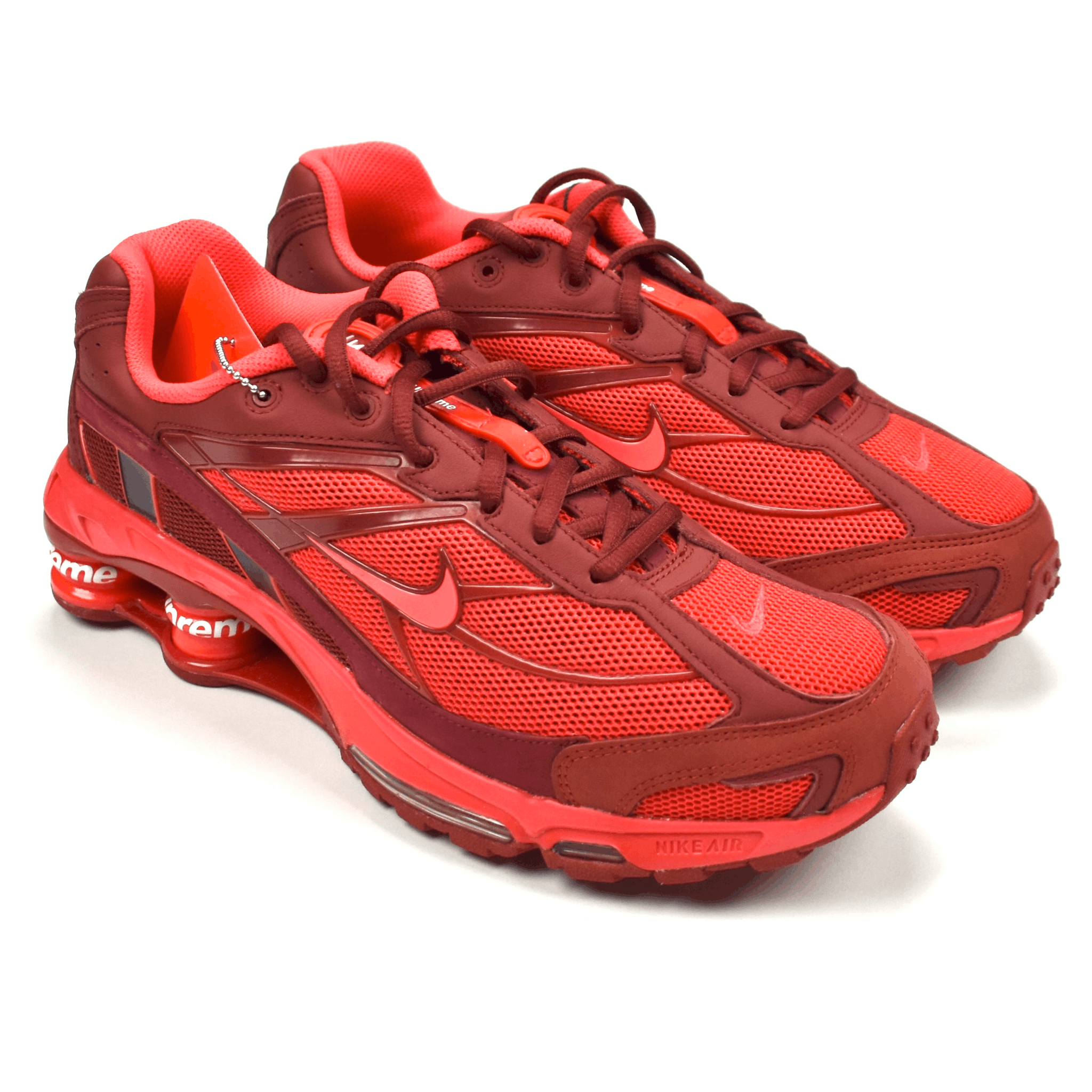 Nike × Supreme Supreme Nike Shox Ride 2 SP Red Sneakers SS22 Size US 10 / EU 43 - 3 Thumbnail