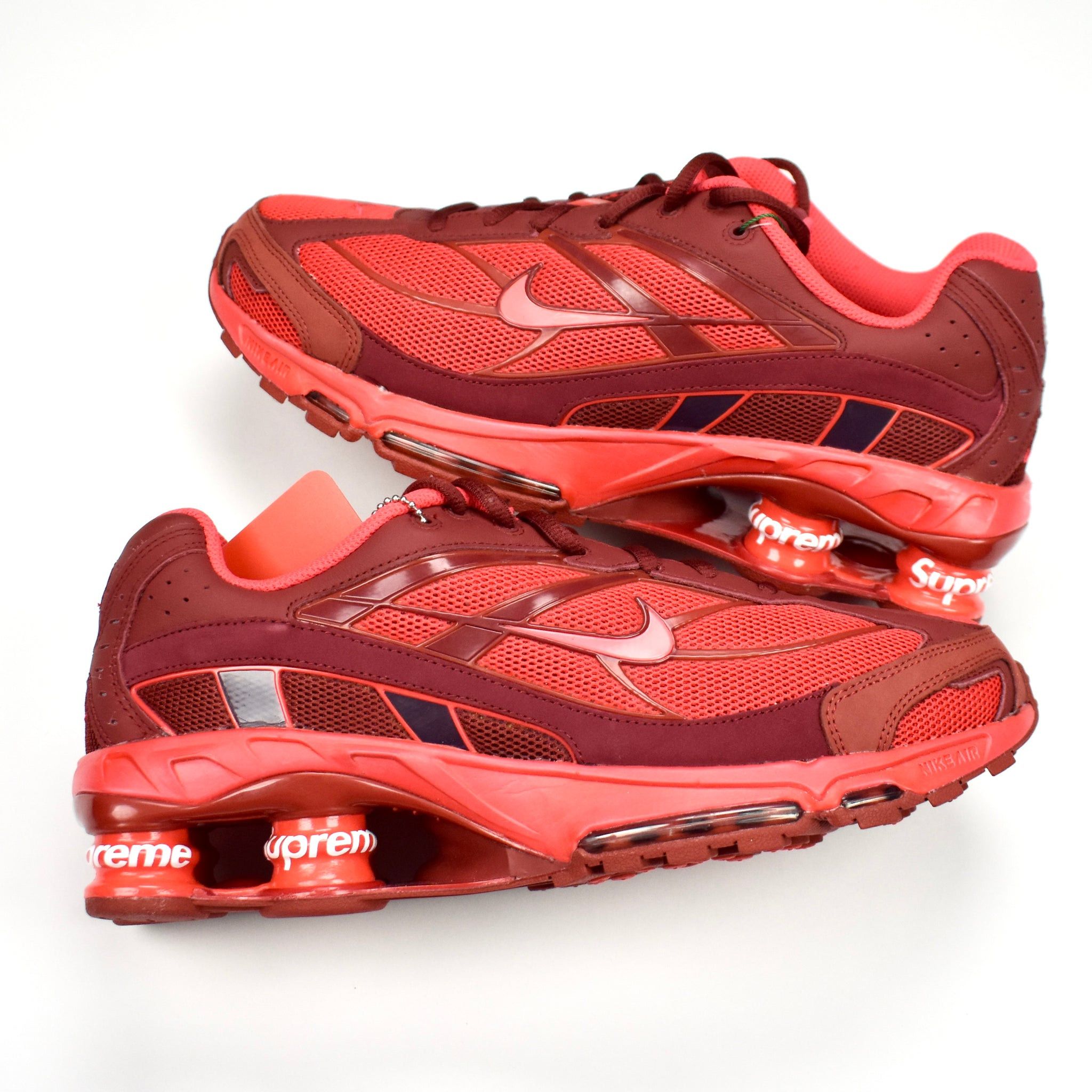 Nike × Supreme Supreme Nike Shox Ride 2 SP Red Sneakers SS22 Size US 10 / EU 43 - 18 Thumbnail