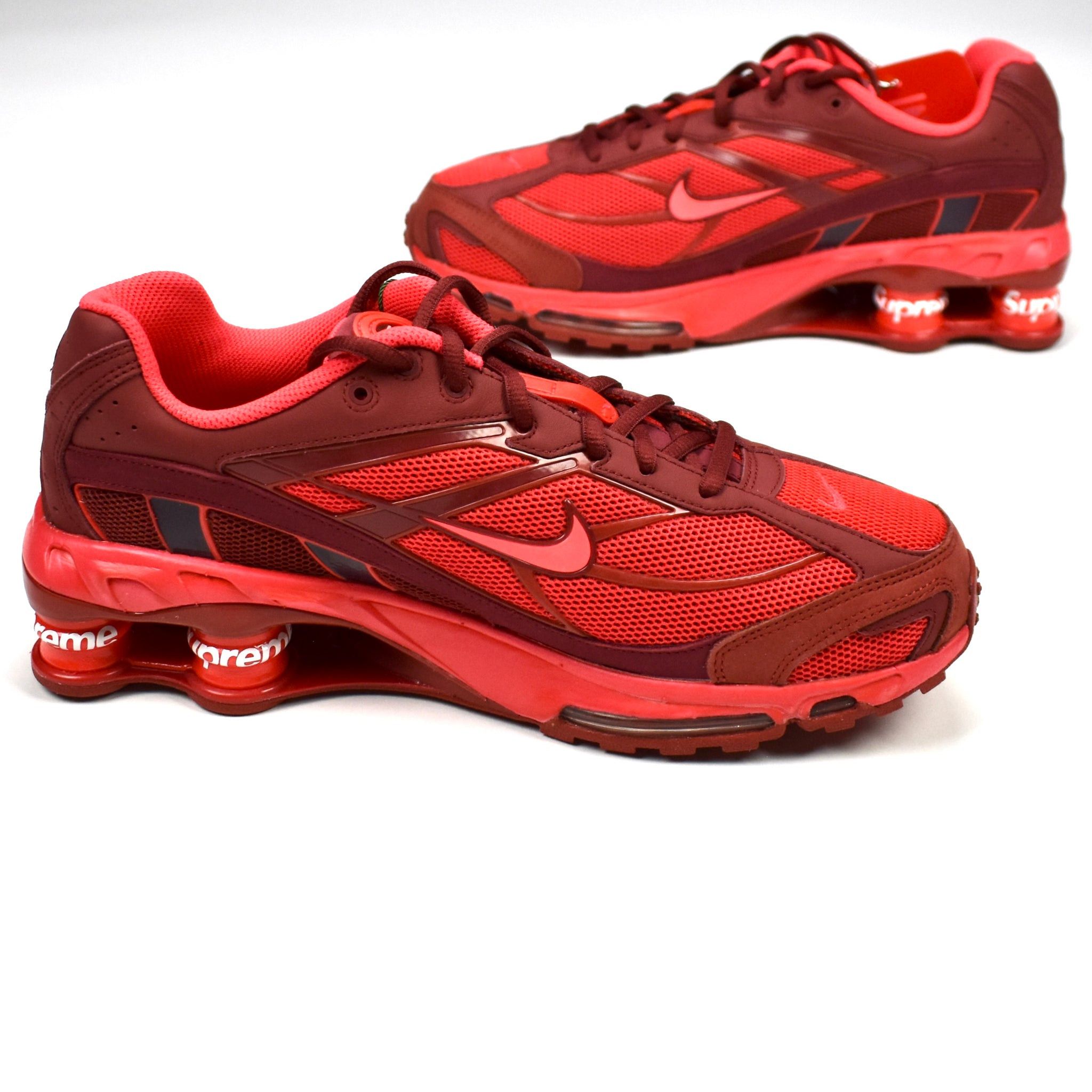 Nike × Supreme Supreme Nike Shox Ride 2 SP Red Sneakers SS22 Size US 10 / EU 43 - 5 Thumbnail