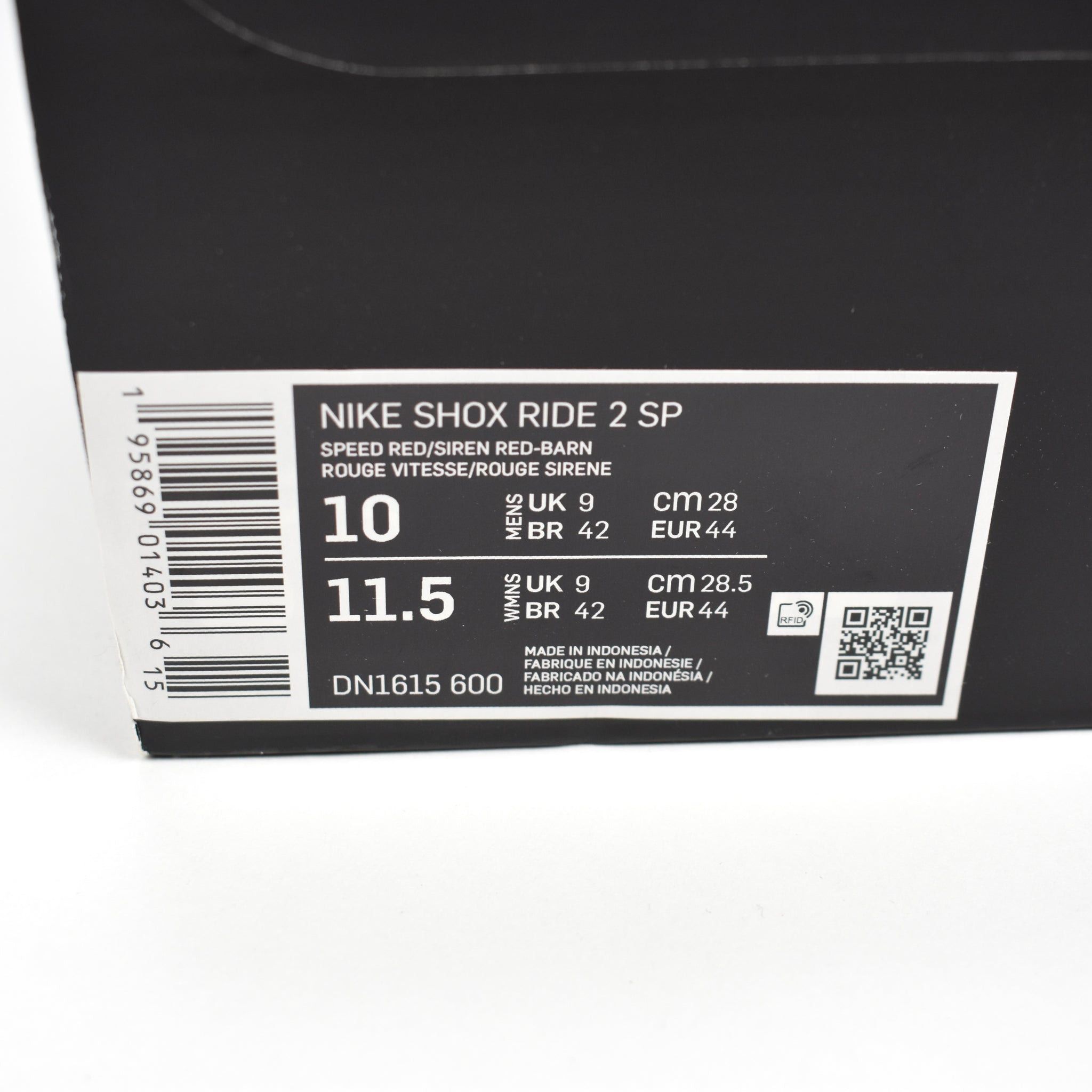 Nike × Supreme Supreme Nike Shox Ride 2 SP Red Sneakers SS22 Size US 10 / EU 43 - 17 Thumbnail