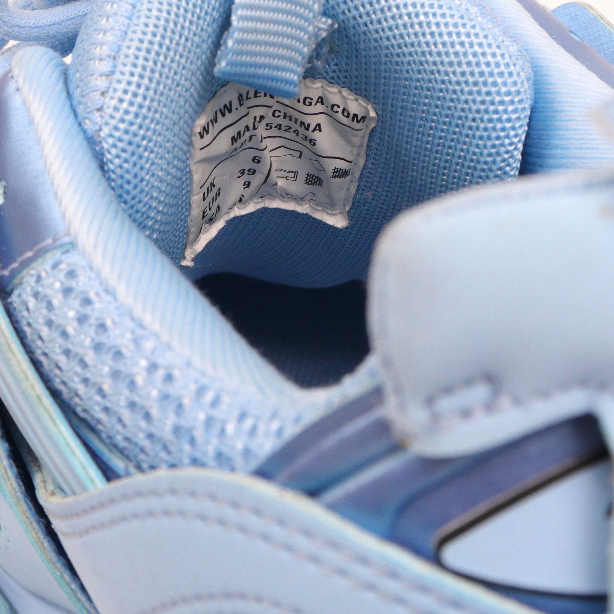 Balenciaga BALENCIAGA - Balenciaga Track sneakers in blue canvas (T39) Size US 8 / IT 38 - 6 Thumbnail