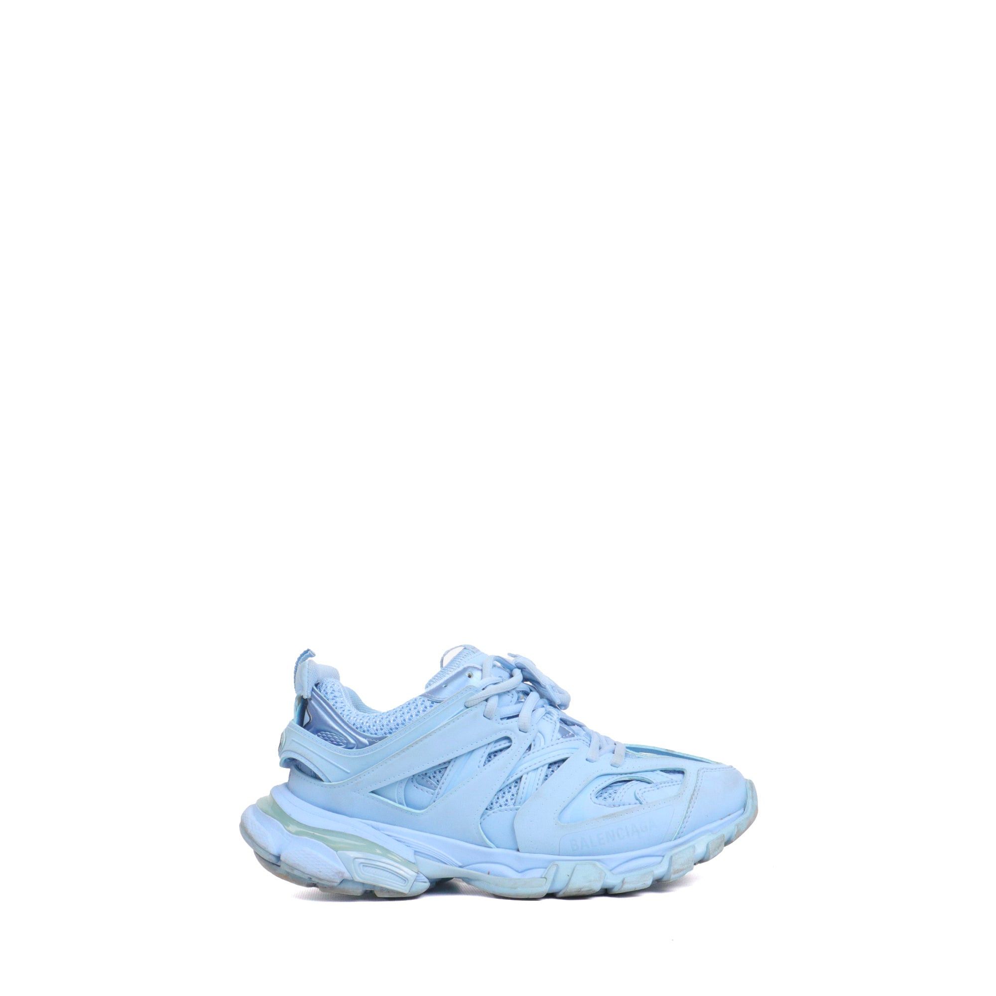 Balenciaga BALENCIAGA - Balenciaga Track sneakers in blue canvas (T39) Size US 8 / IT 38 - 2 Thumbnail