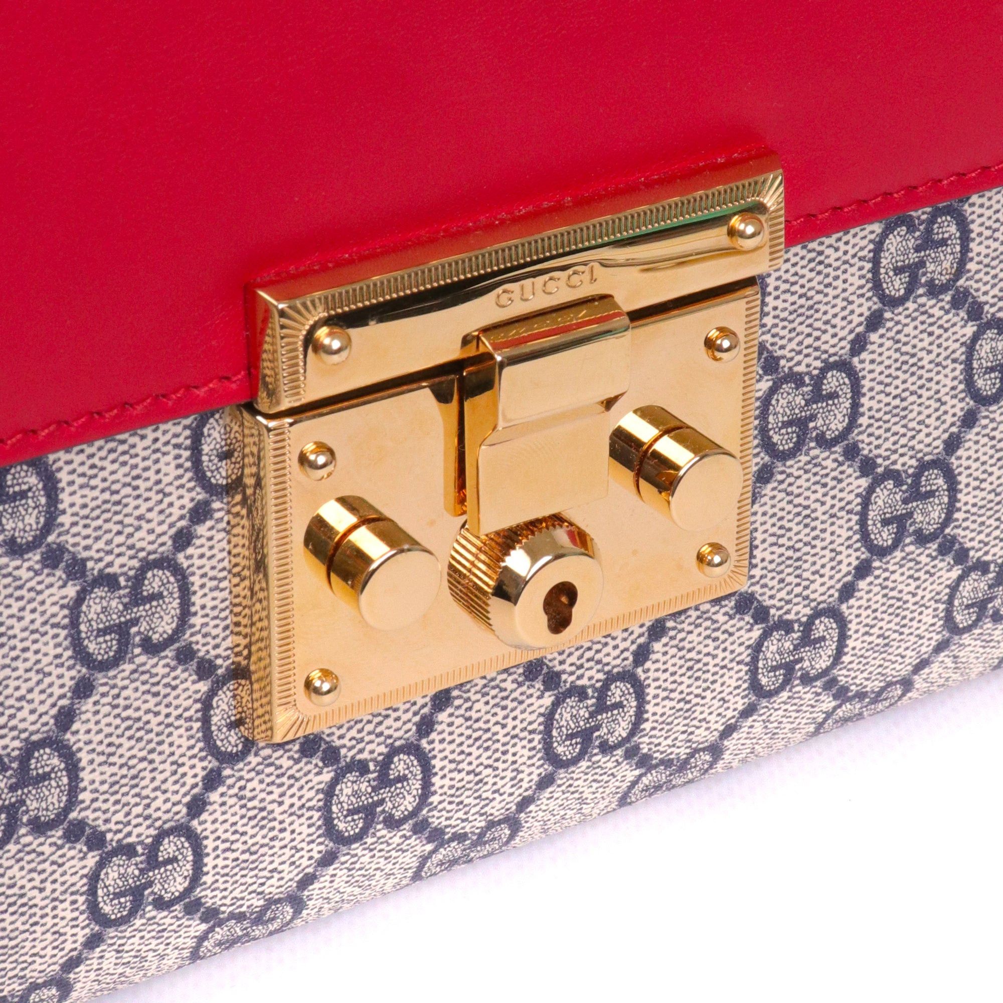 Gucci GUCCI - Gucci Padlock shoulder bag in monogram canvas Size ONE SIZE - 5 Thumbnail
