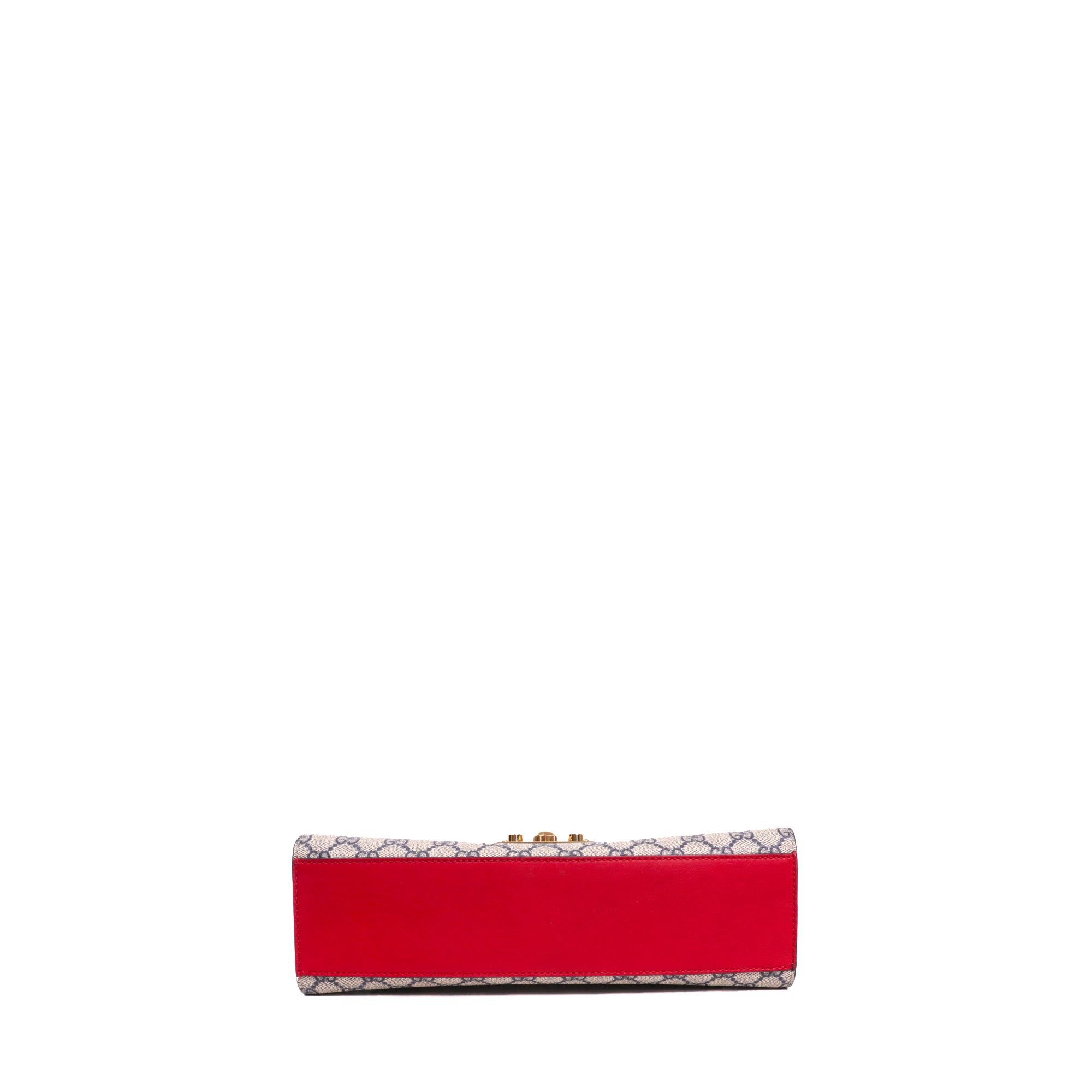 Gucci GUCCI - Gucci Padlock shoulder bag in monogram canvas Size ONE SIZE - 4 Thumbnail