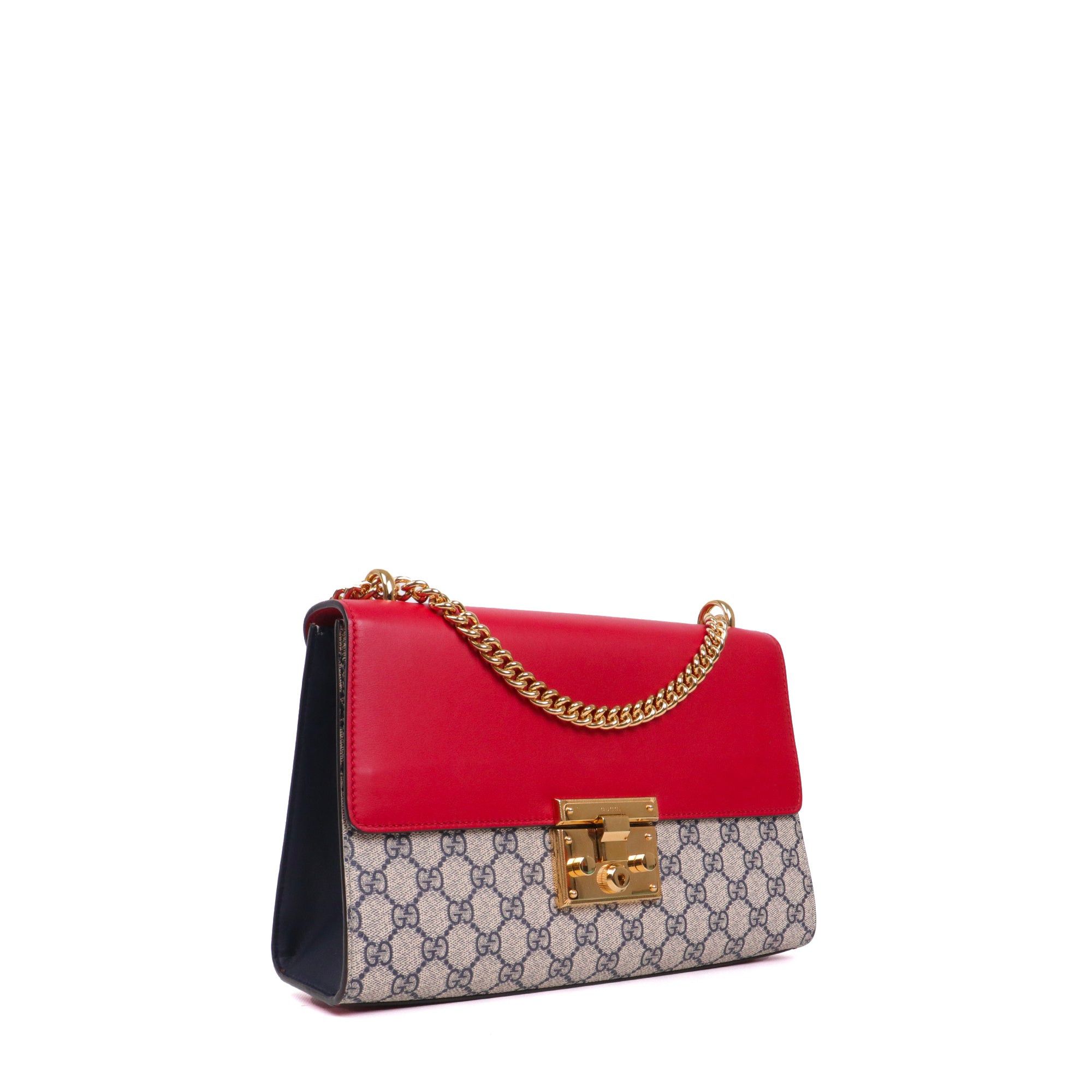 Gucci GUCCI - Gucci Padlock shoulder bag in monogram canvas Size ONE SIZE - 2 Thumbnail