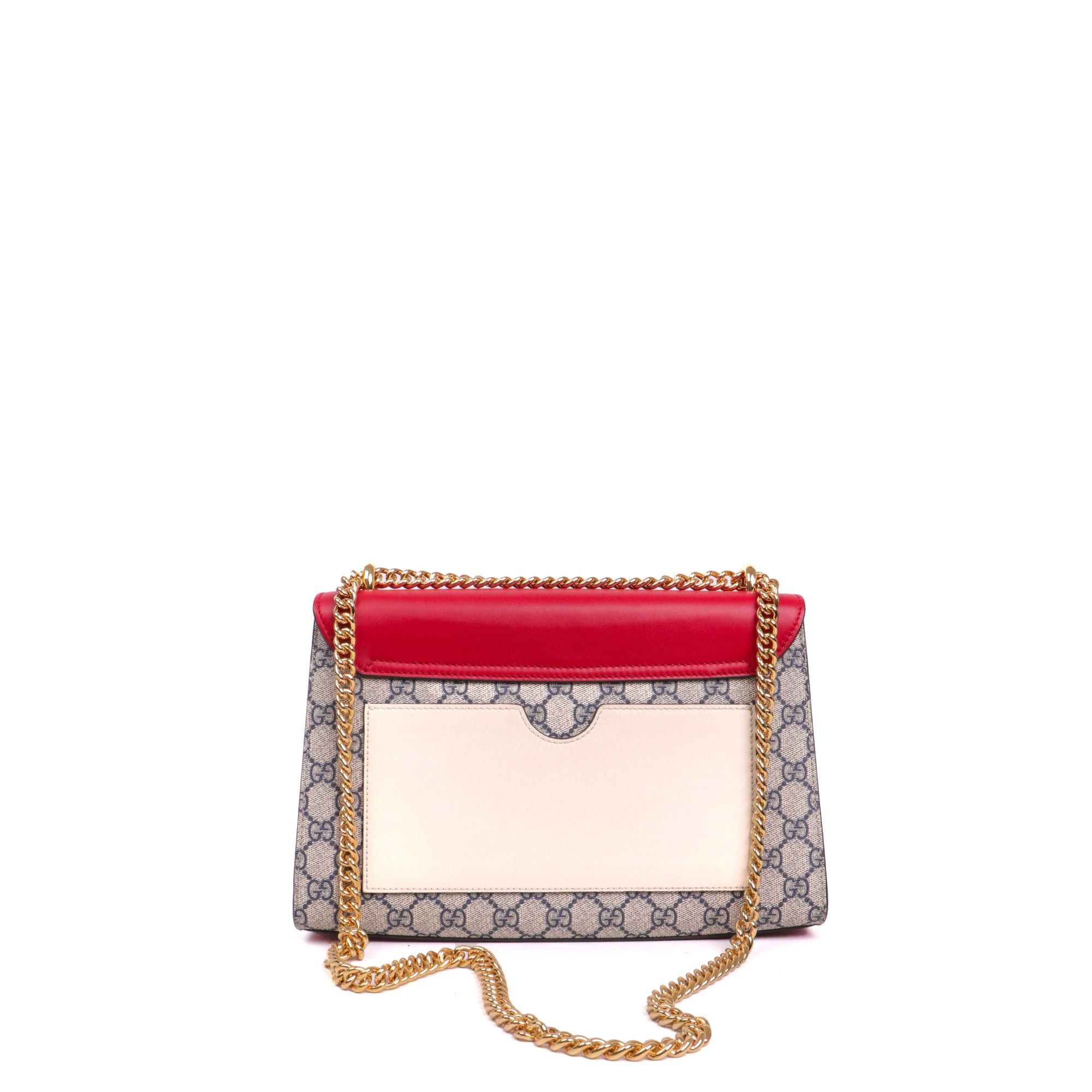 Gucci GUCCI - Gucci Padlock shoulder bag in monogram canvas Size ONE SIZE - 3 Thumbnail