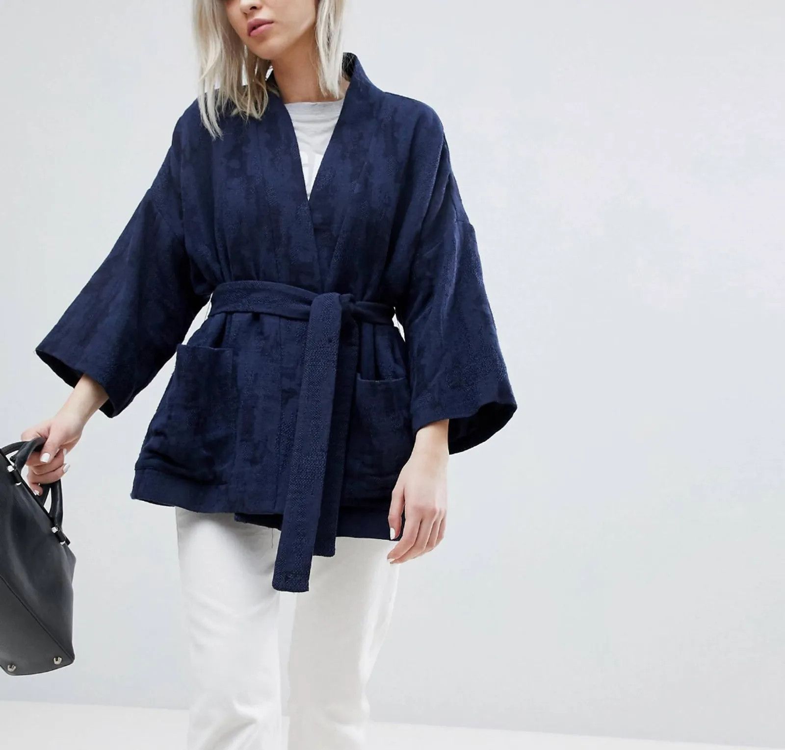 Weekday Weekday Octave jaquard kimono Blazer Size XS / US 0-2 / IT 36-38 - 4 Thumbnail