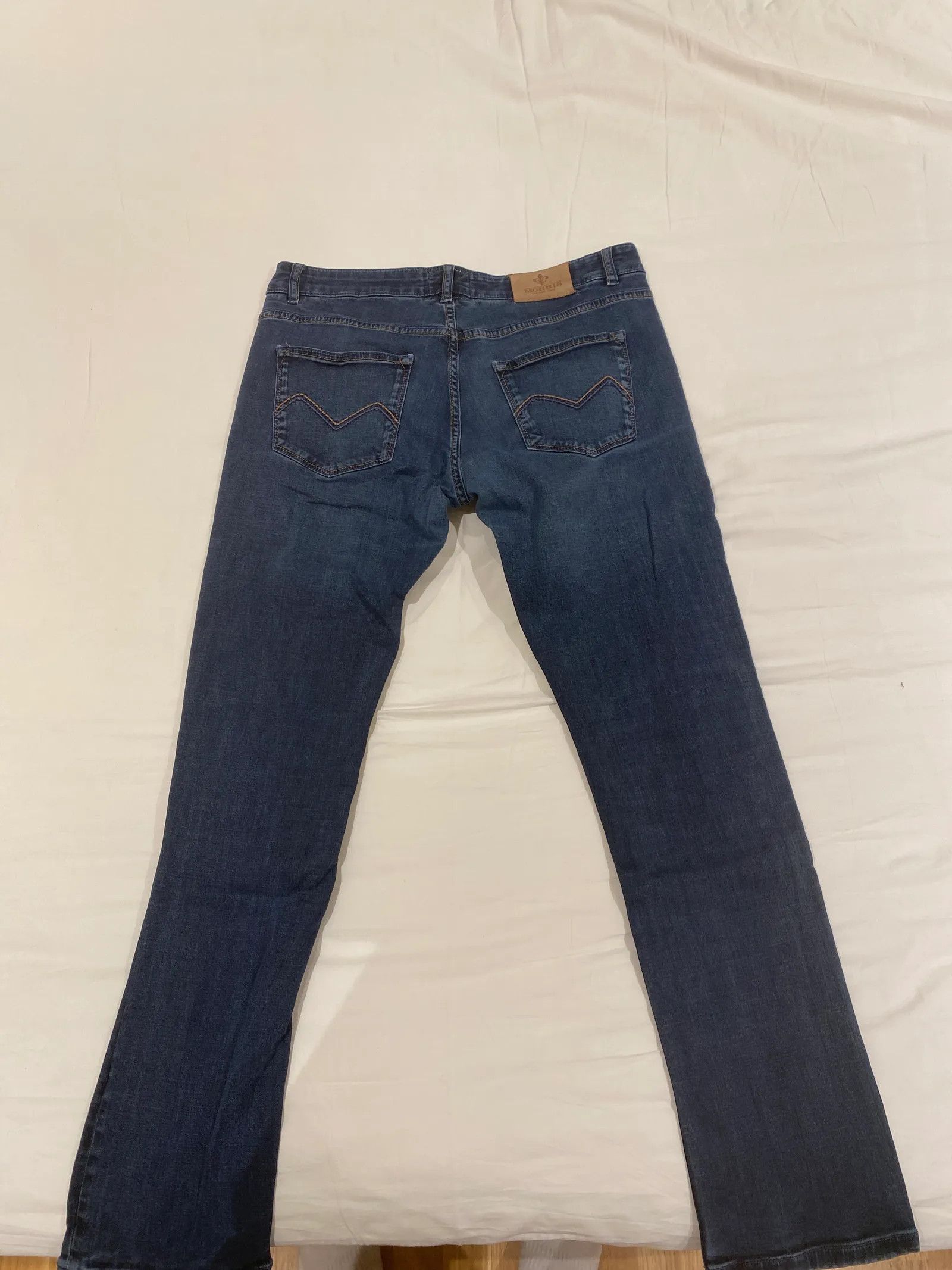 Morris Morris Steve Satin Jeans Jeans Size 32" / US 10 / IT 46 - 4 Thumbnail