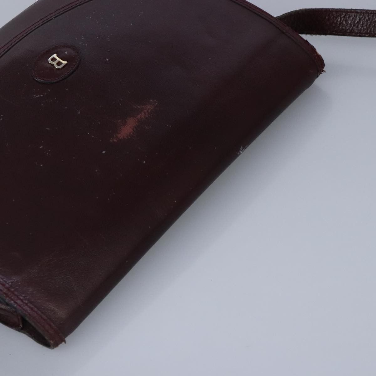 Bally Burgundy Leather Shoulder Bag (Pre-Owned) Size ONE SIZE - 16 Thumbnail