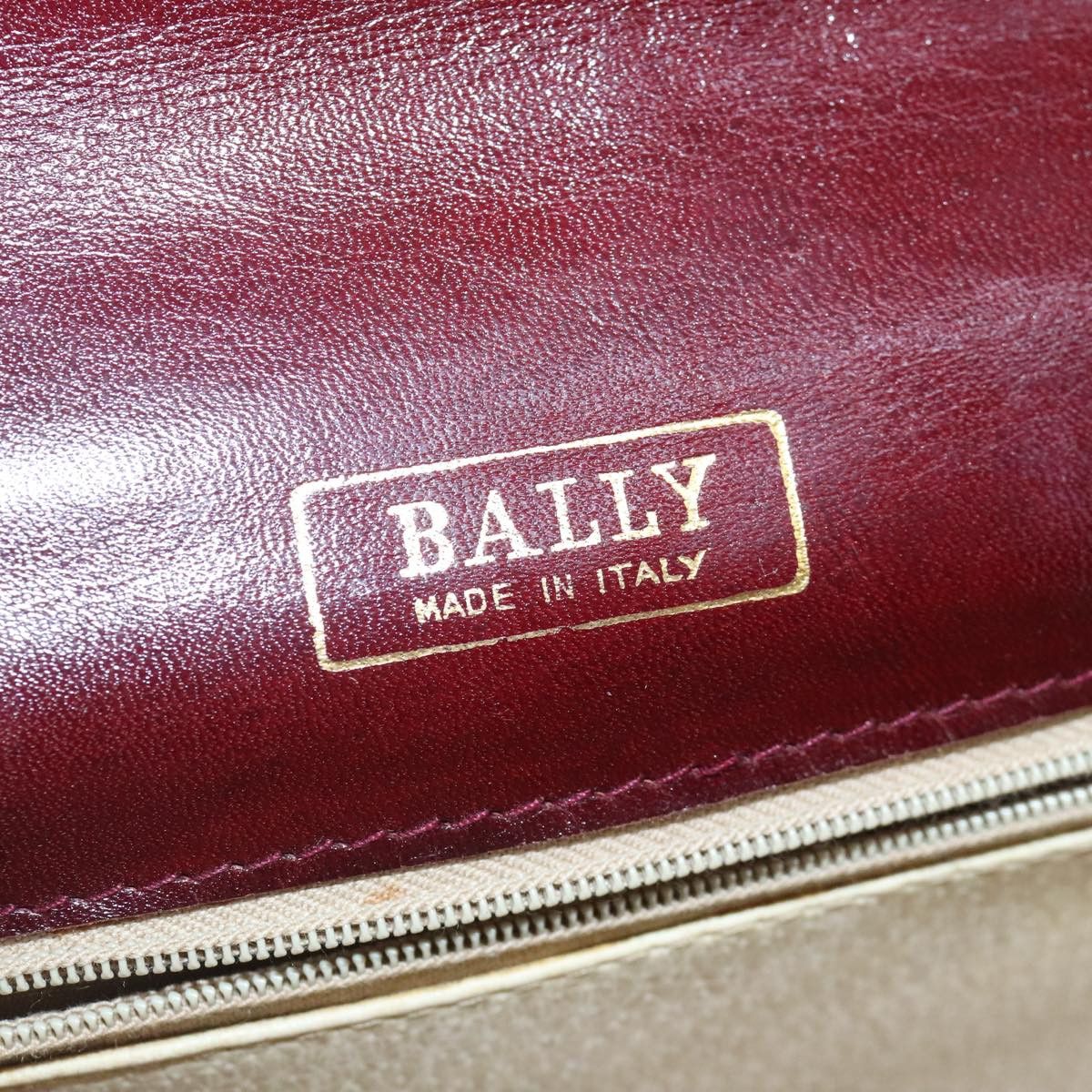 Bally Burgundy Leather Shoulder Bag (Pre-Owned) Size ONE SIZE - 13 Thumbnail