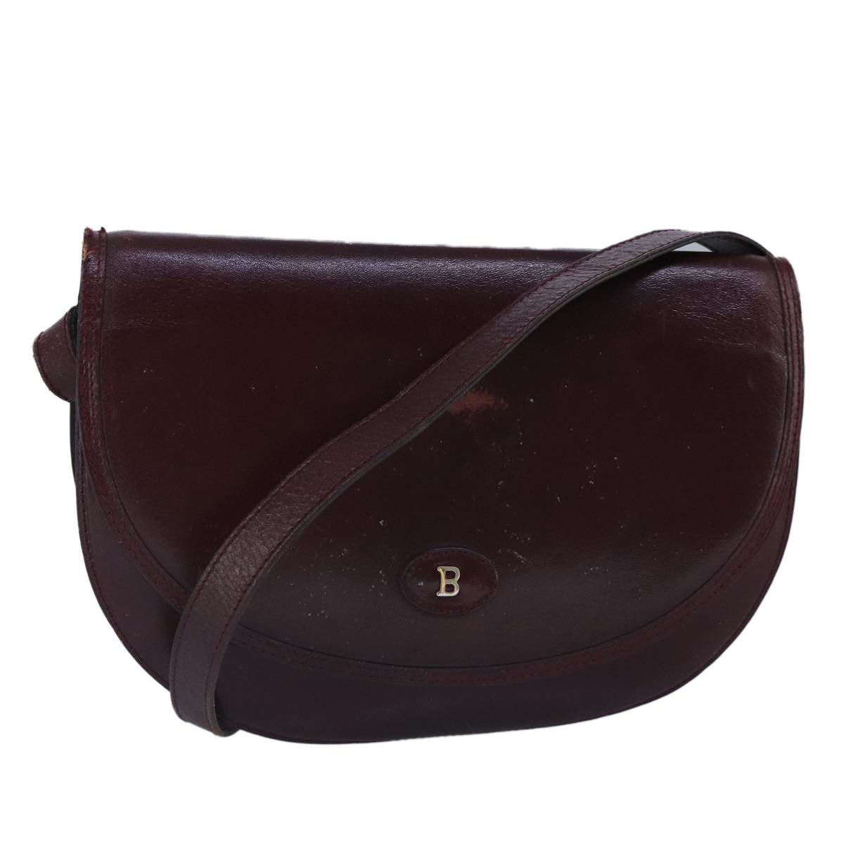 Bally Burgundy Leather Shoulder Bag (Pre-Owned) Size ONE SIZE - 15 Thumbnail