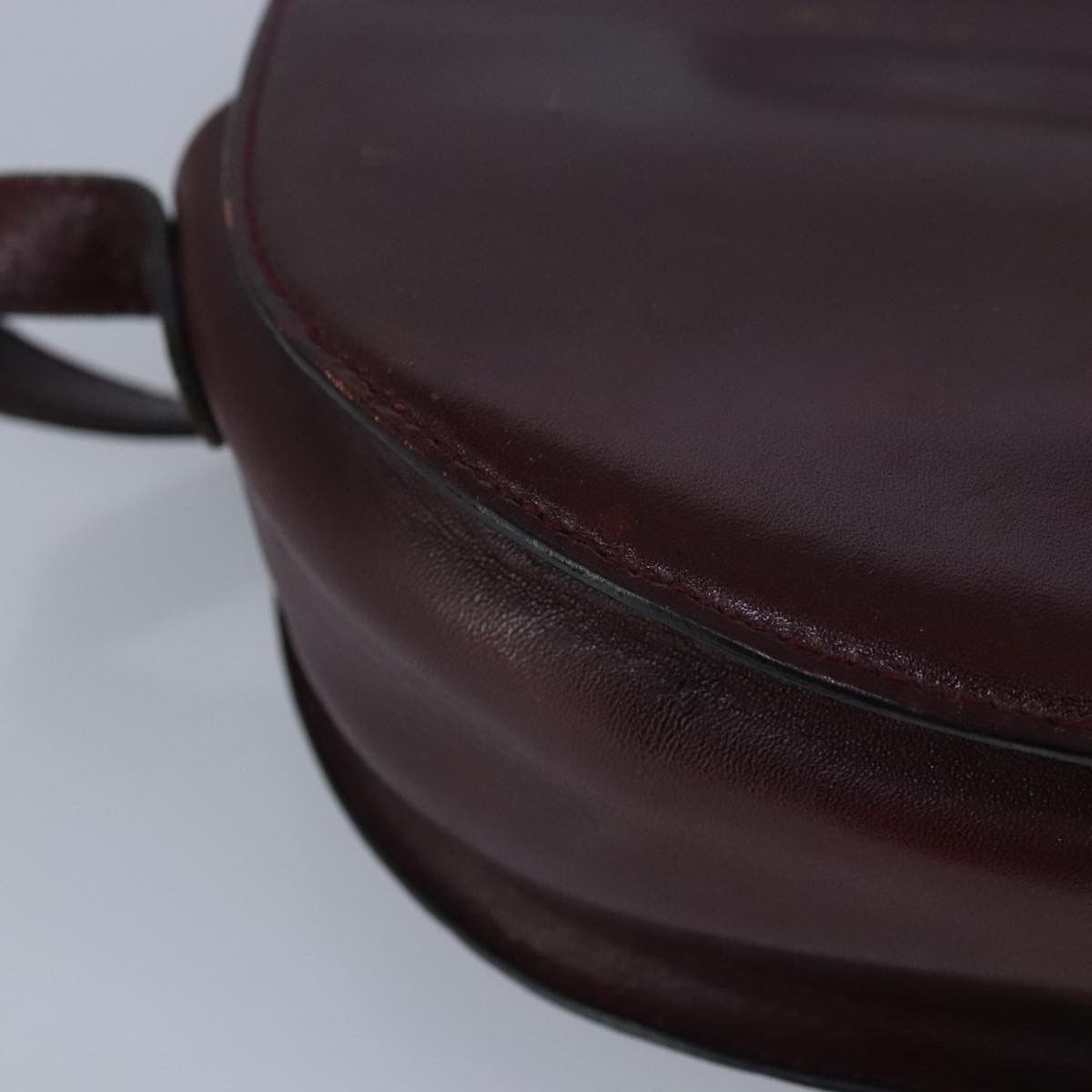 Bally Burgundy Leather Shoulder Bag (Pre-Owned) Size ONE SIZE - 9 Thumbnail