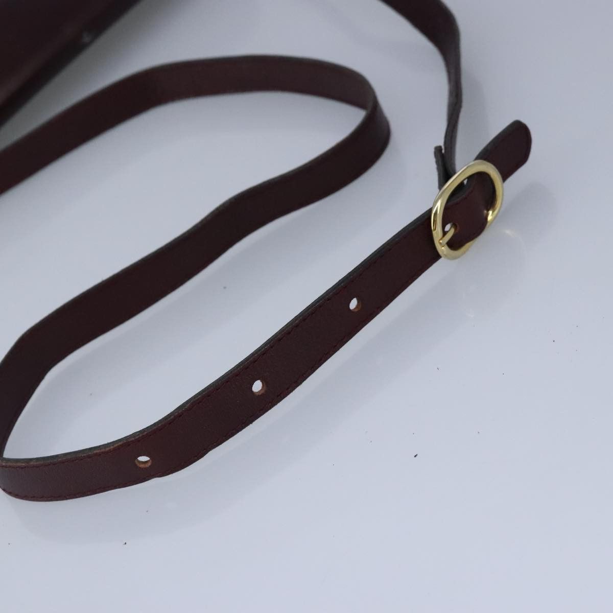 Bally Burgundy Leather Shoulder Bag (Pre-Owned) Size ONE SIZE - 5 Thumbnail