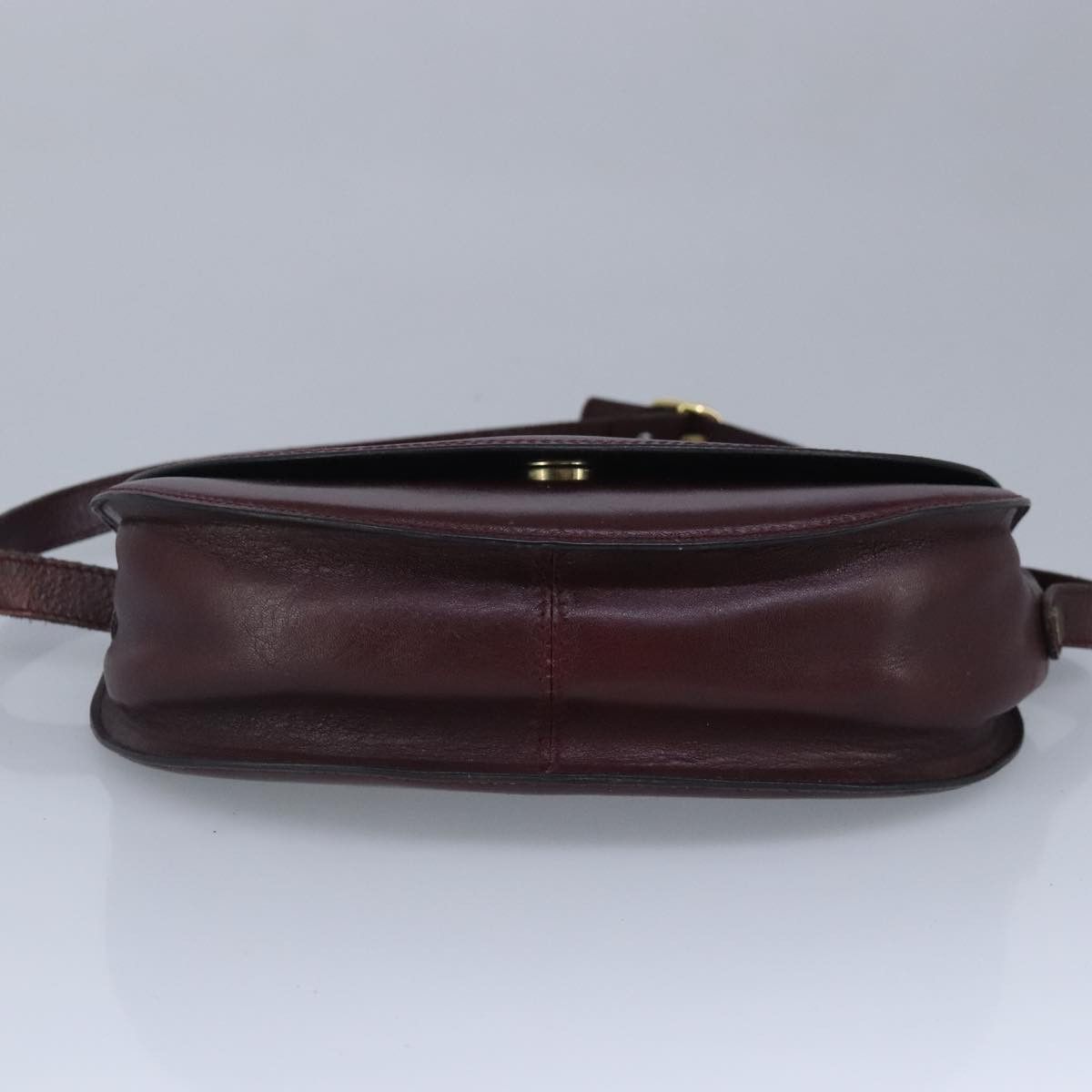 Bally Burgundy Leather Shoulder Bag (Pre-Owned) Size ONE SIZE - 17 Thumbnail