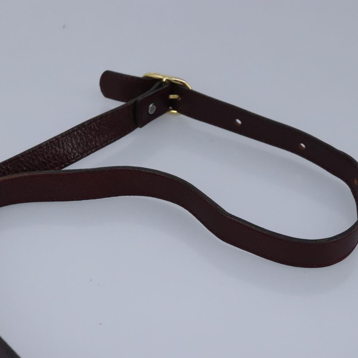 Bally Burgundy Leather Shoulder Bag (Pre-Owned) Size ONE SIZE - 6 Thumbnail