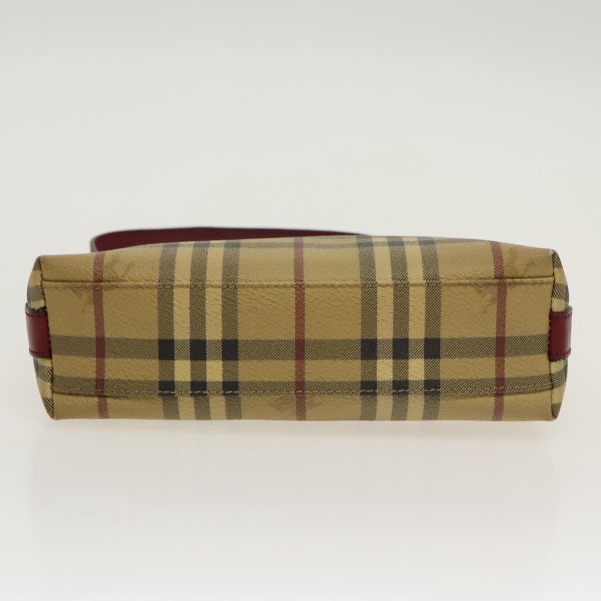 Burberry Nova Check Beige Canvas Shoulder Bag (Pre-Owned) Size ONE SIZE - 20 Thumbnail