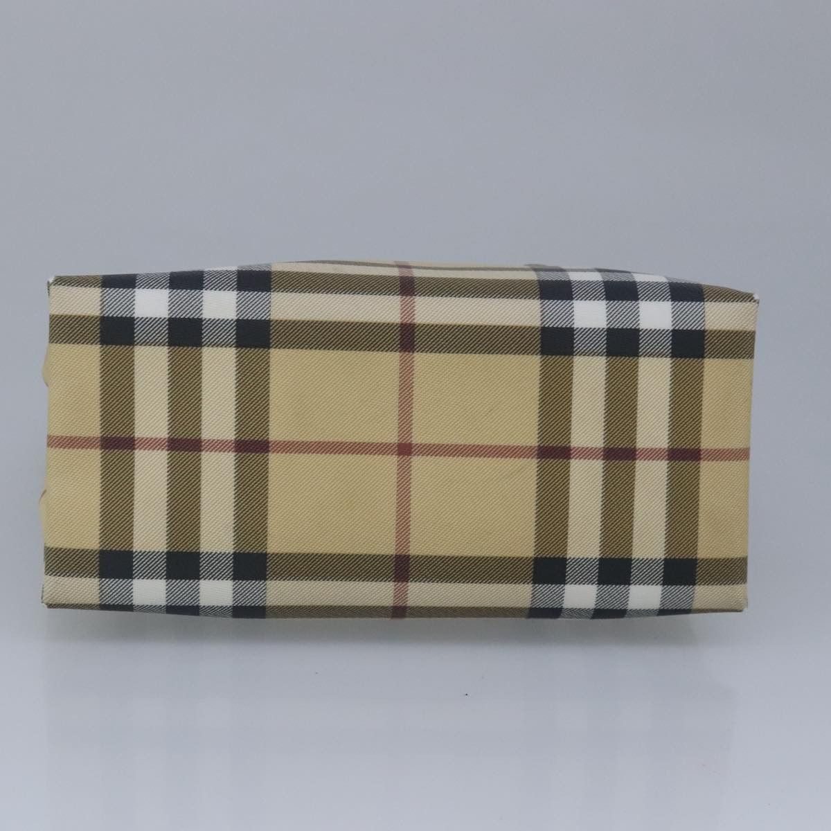 Burberry Nova Check Beige Canvas Handbag (Pre-Owned) Size ONE SIZE - 17 Thumbnail