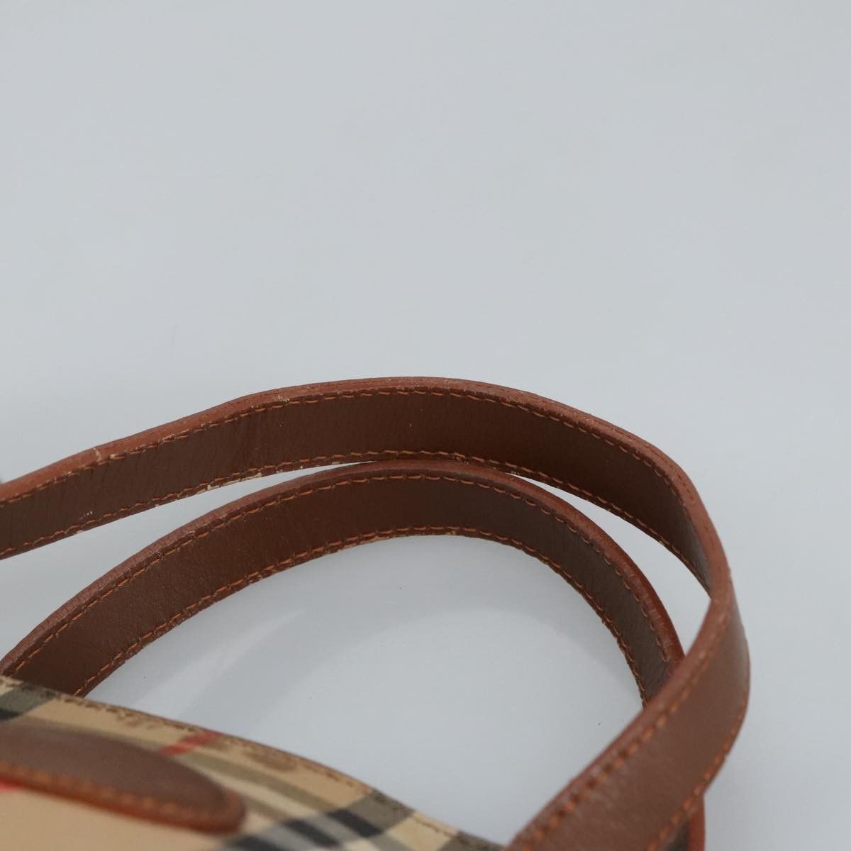 Burberry Nova Check Beige Canvas Handbag (Pre-Owned) Size ONE SIZE - 15 Thumbnail