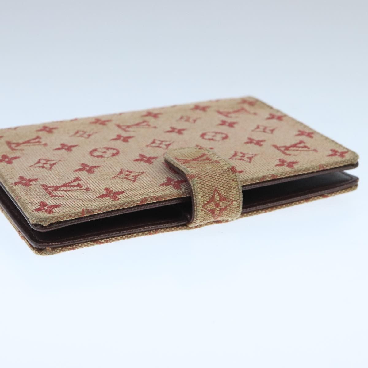 Louis Vuitton Agenda Pm Red Canvas Wallet (Pre-Owned) Size ONE SIZE - 5 Thumbnail