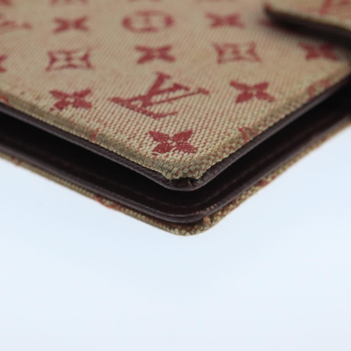 Louis Vuitton Agenda Pm Red Canvas Wallet (Pre-Owned) Size ONE SIZE - 8 Thumbnail