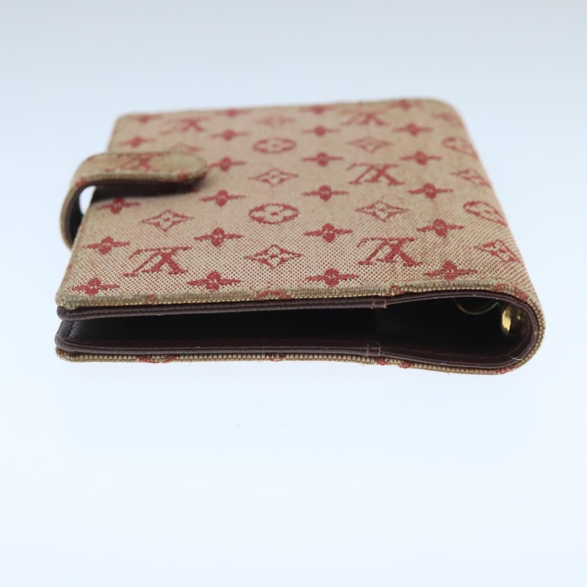 Louis Vuitton Agenda Pm Red Canvas Wallet (Pre-Owned) Size ONE SIZE - 4 Thumbnail