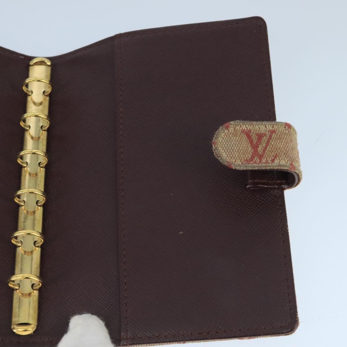 Louis Vuitton Agenda Pm Red Canvas Wallet (Pre-Owned) Size ONE SIZE - 12 Thumbnail