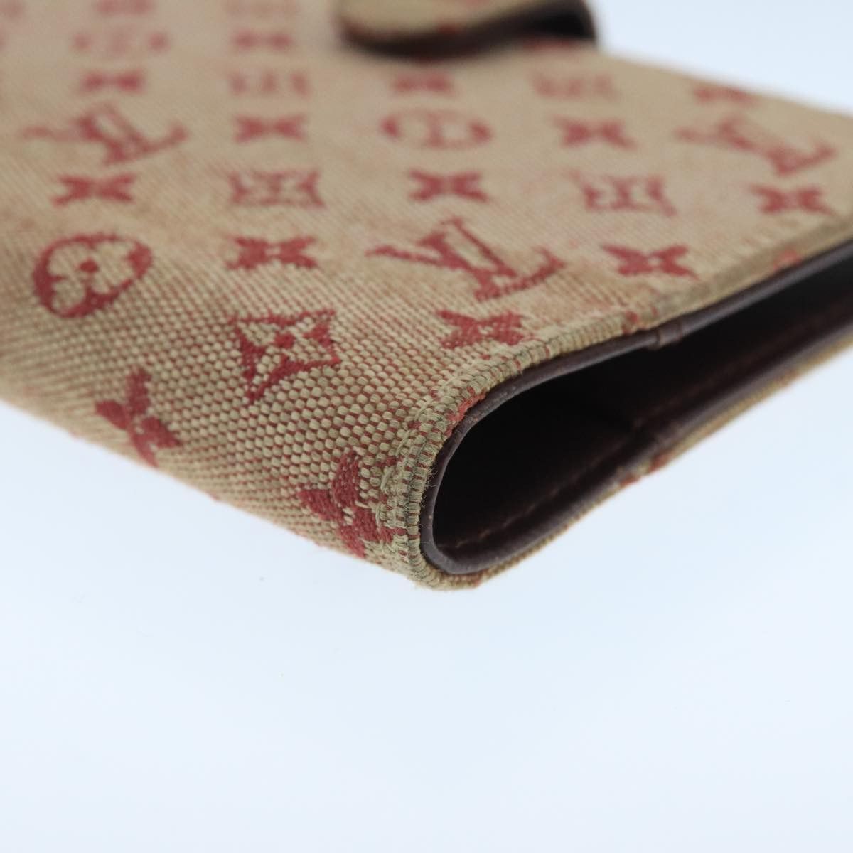Louis Vuitton Agenda Pm Red Canvas Wallet (Pre-Owned) Size ONE SIZE - 7 Thumbnail