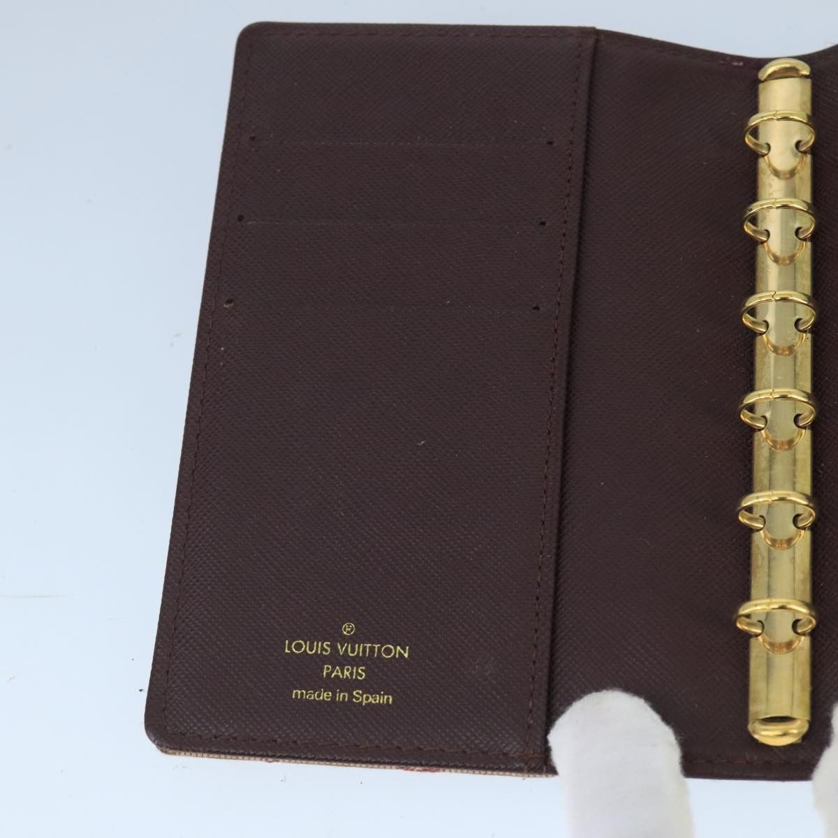 Louis Vuitton Agenda Pm Red Canvas Wallet (Pre-Owned) Size ONE SIZE - 11 Thumbnail