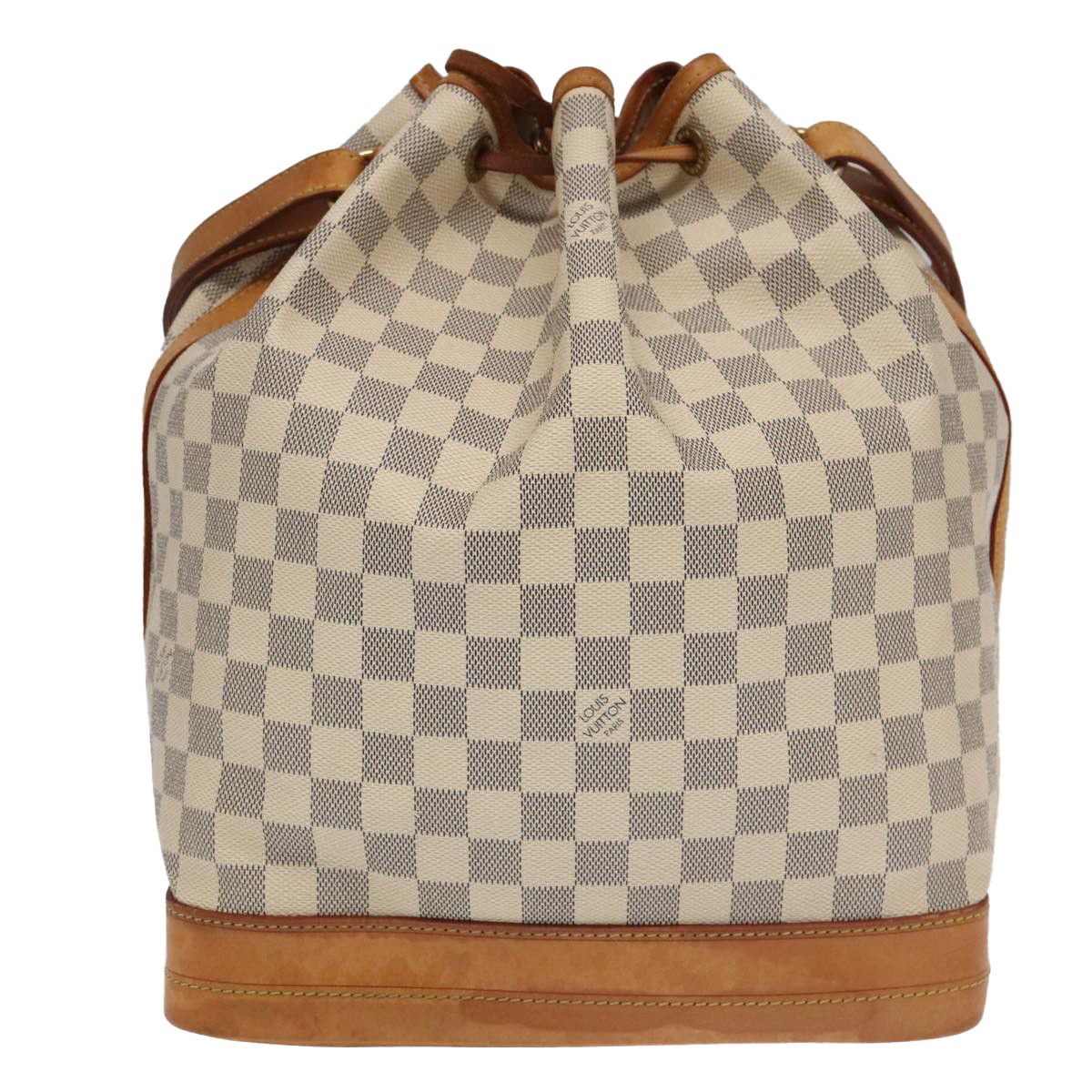 Louis Vuitton Noé White Canvas Shoulder Bag (Pre-Owned) Size ONE SIZE - 2 Thumbnail