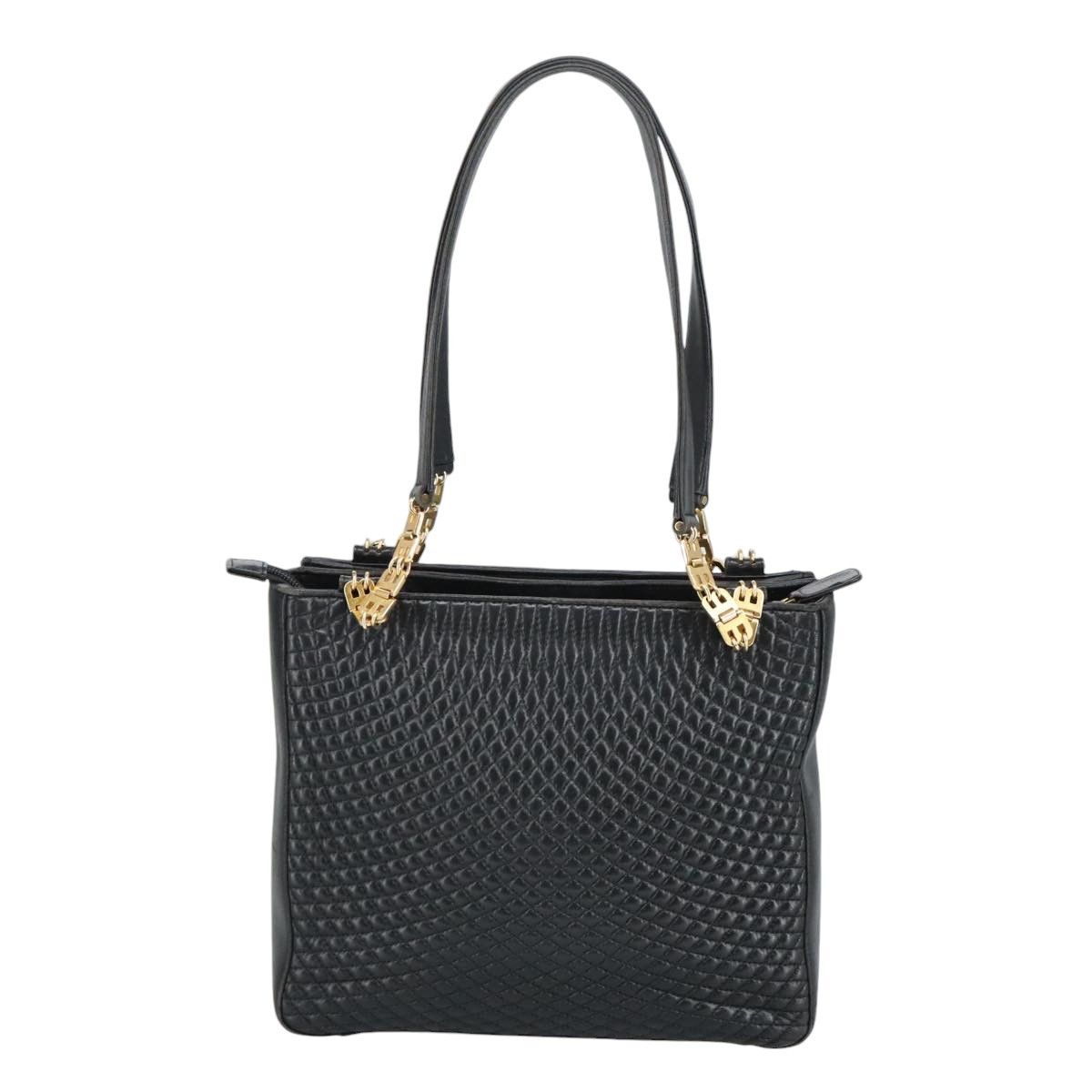 Bally Black Leather Shoulder Bag (Pre-Owned) Size ONE SIZE - 2 Thumbnail
