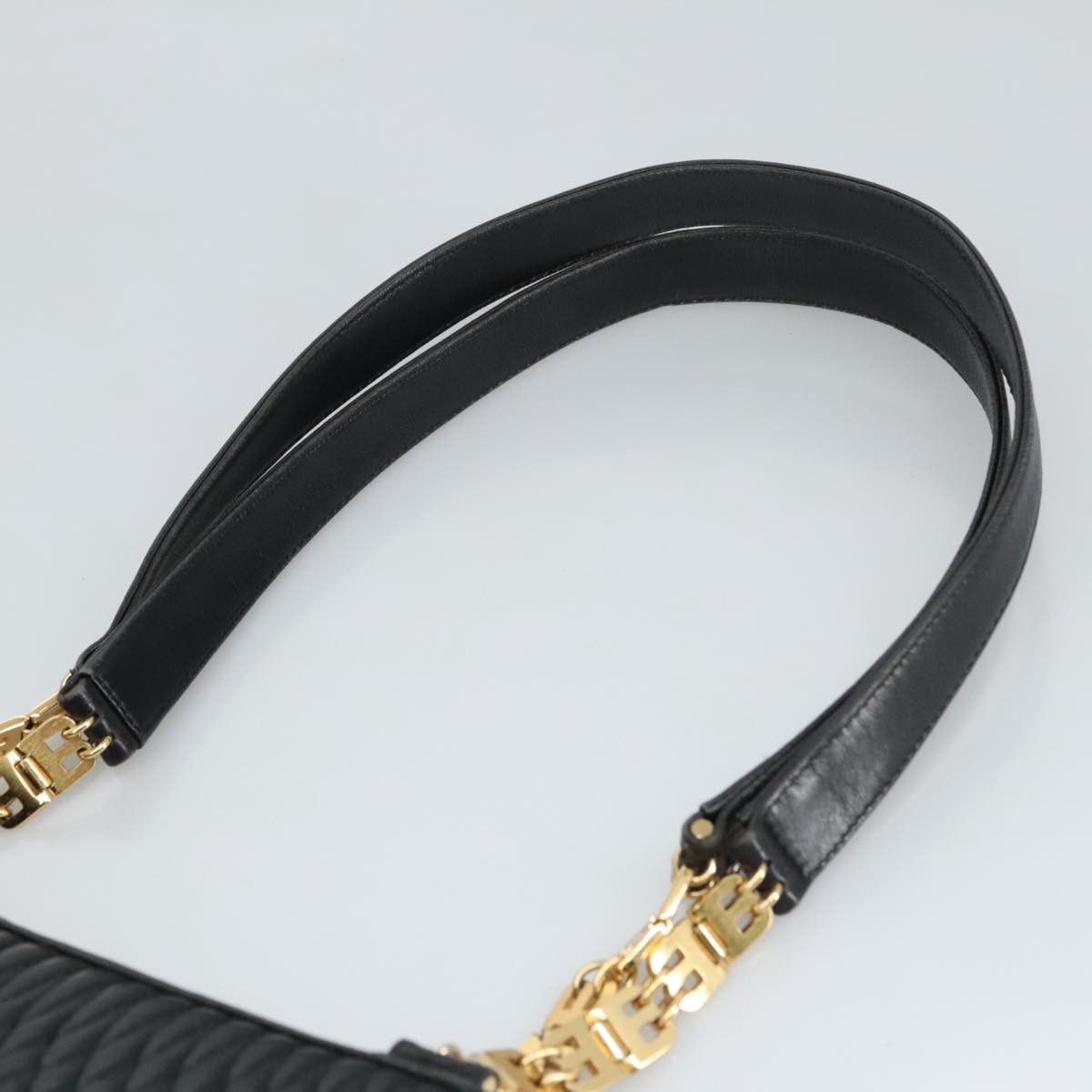 Bally Black Leather Shoulder Bag (Pre-Owned) Size ONE SIZE - 5 Thumbnail