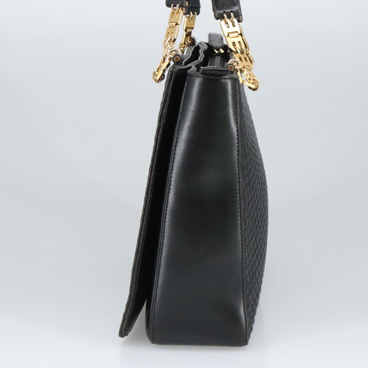 Bally Black Leather Shoulder Bag (Pre-Owned) Size ONE SIZE - 4 Thumbnail